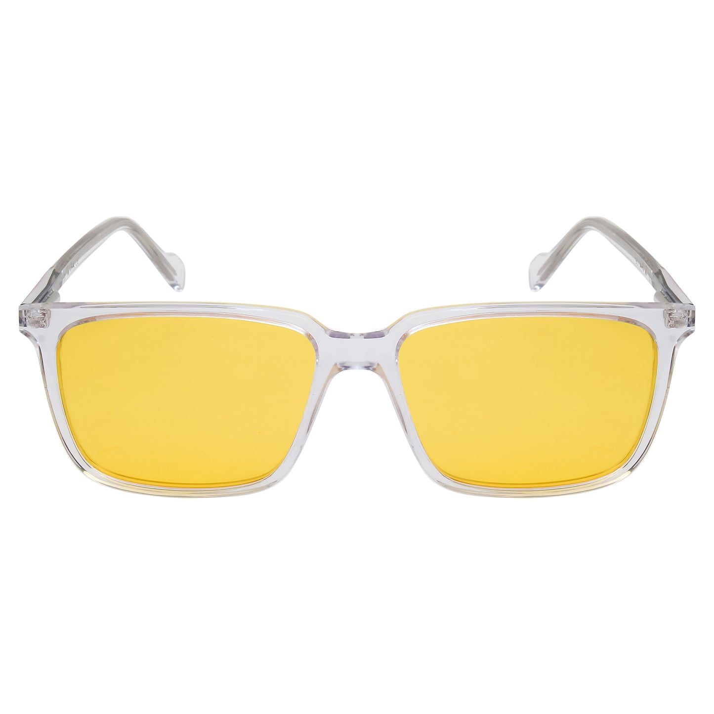 SUN-GRAHAM UNISEX SQUARE ACETATE SUNGLASSES WITH POLARIZED LENS (IN 6 COLORS)