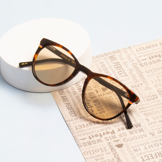 SUN-SHERYL2 UNISEX ROUND ACETATE SUNGLASSES WITH POLARIZED LENS (IN 6 COLORS)