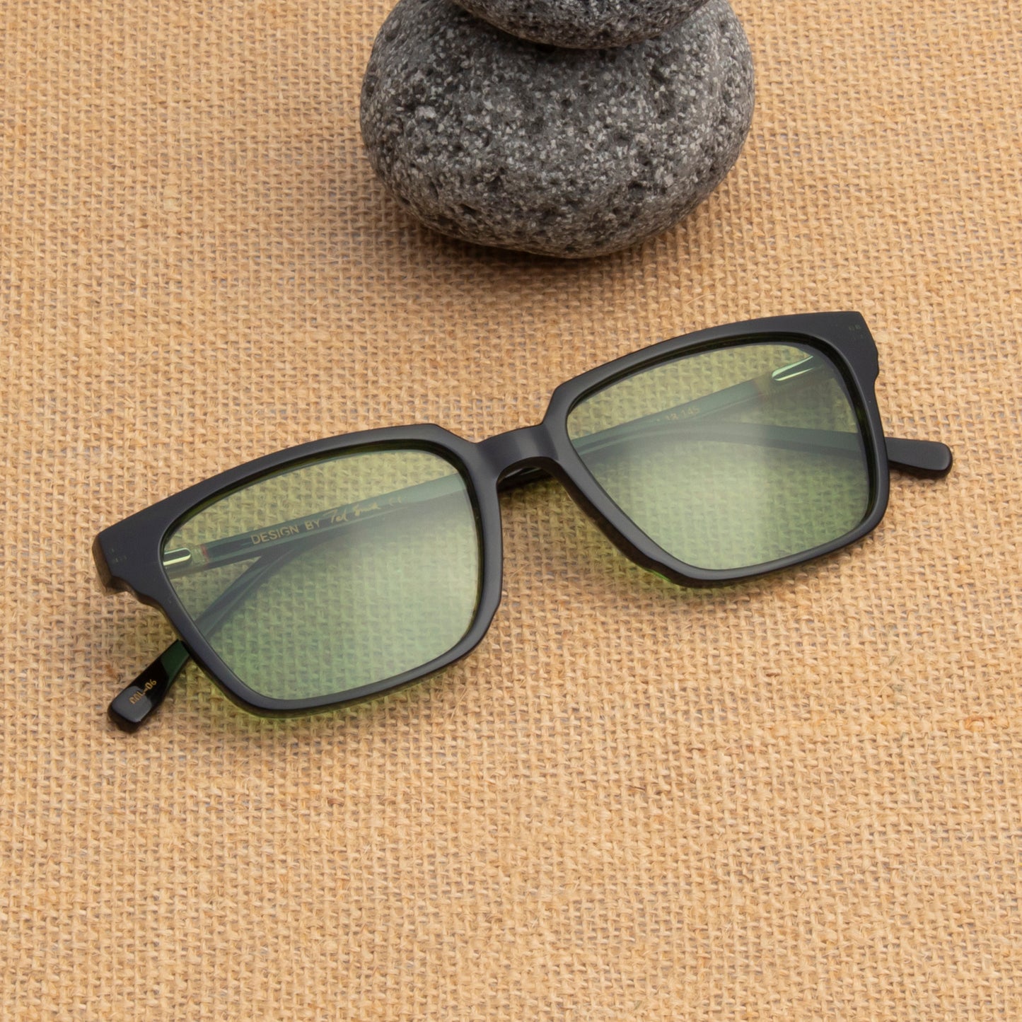 SUN-ROMAN UNISEX SQUARE ACETATE SUNGLASSES WITH POLARIZED LENS (IN 6 COLORS)