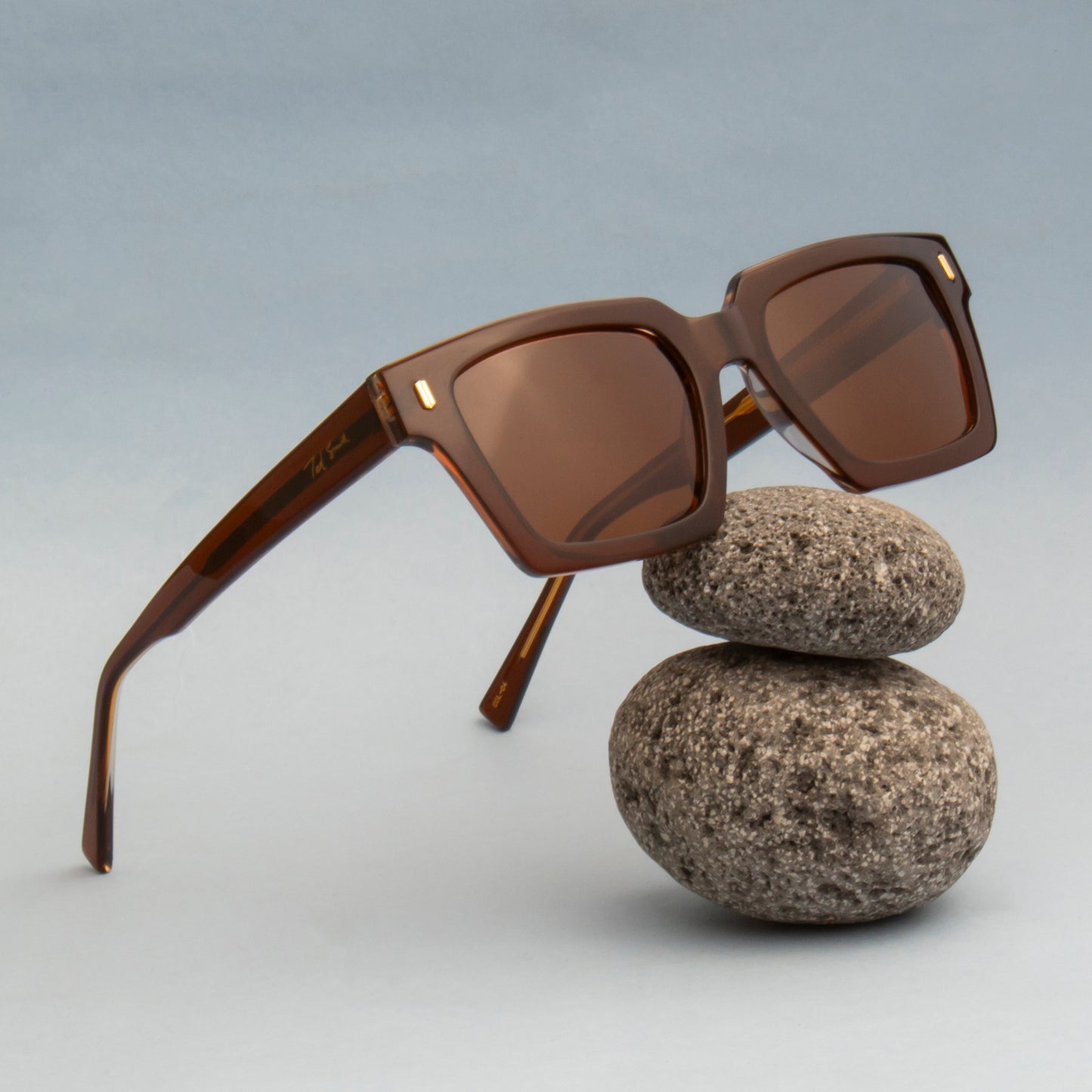 SUN-GRAHAM2 UNISEX SQUARE ACETATE SUNGLASSES WITH POLARIZED LENS (IN 6 COLORS)