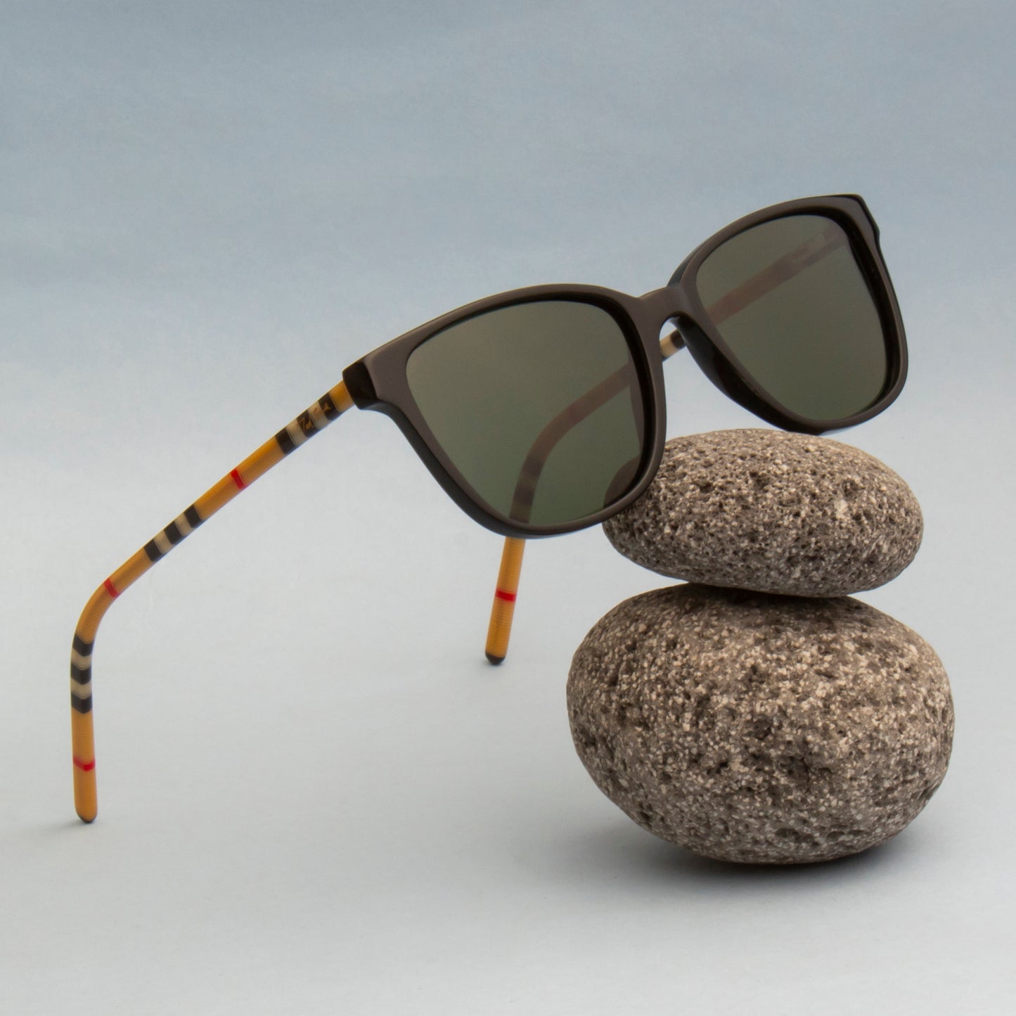 SUN-JULIA2 UNISEX SQUARE ACETATE SUNGLASSES WITH POLARIZED LENS (IN 5 COLORS)