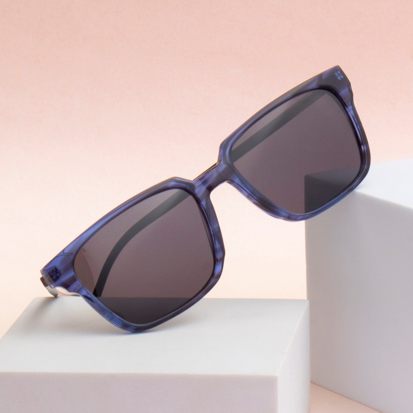 SUN-ROMAN UNISEX SQUARE ACETATE SUNGLASSES WITH POLARIZED LENS (IN 6 COLORS)