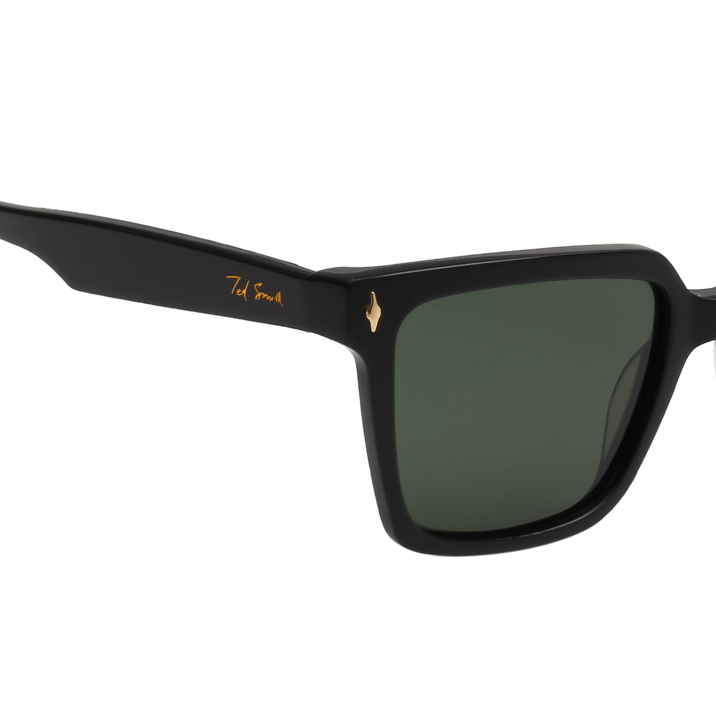 SUN-ROCCO2 UNISEX SQUARE ACETATE SUNGLASSES WITH POLARIZED LENS BY TED SMITH (IN 5 COLORS)