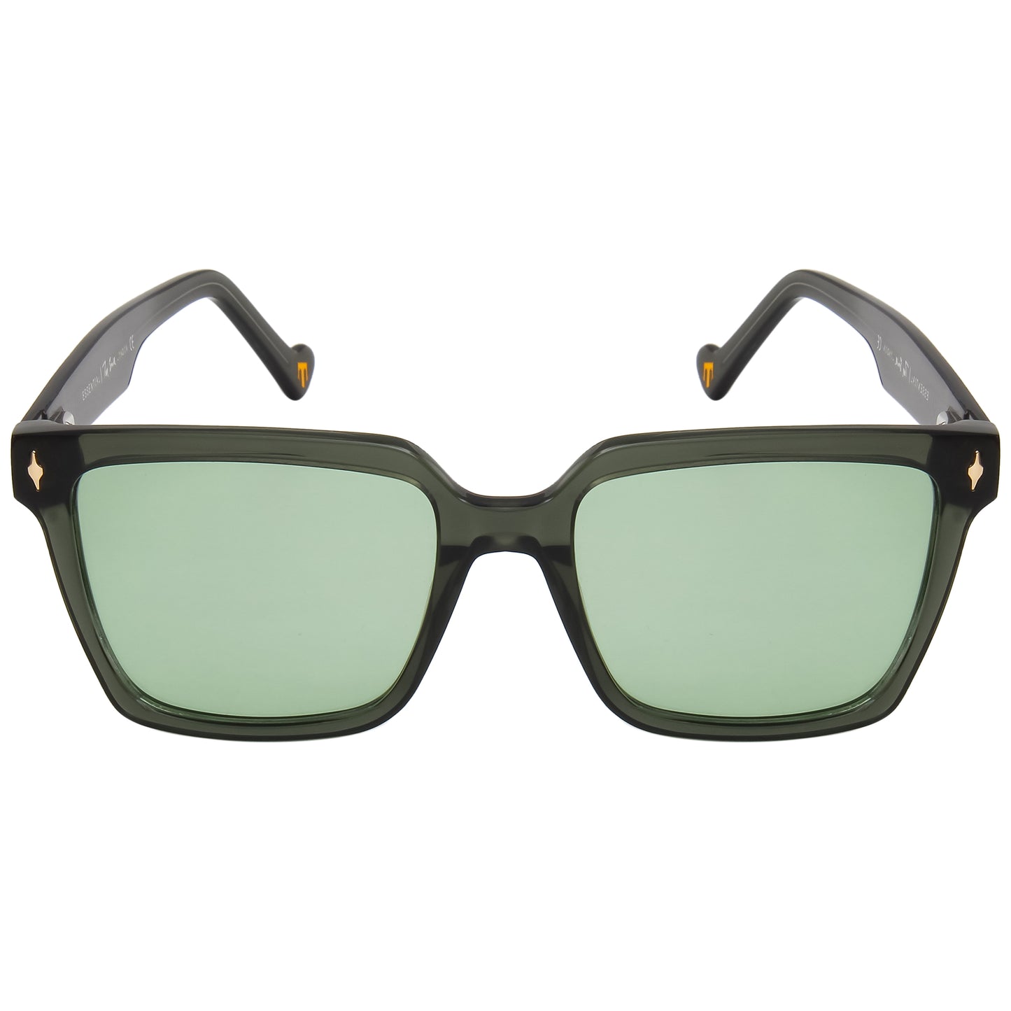SUN-ROCCO2 UNISEX SQUARE ACETATE SUNGLASSES WITH POLARIZED LENS BY TED SMITH (IN 5 COLORS)