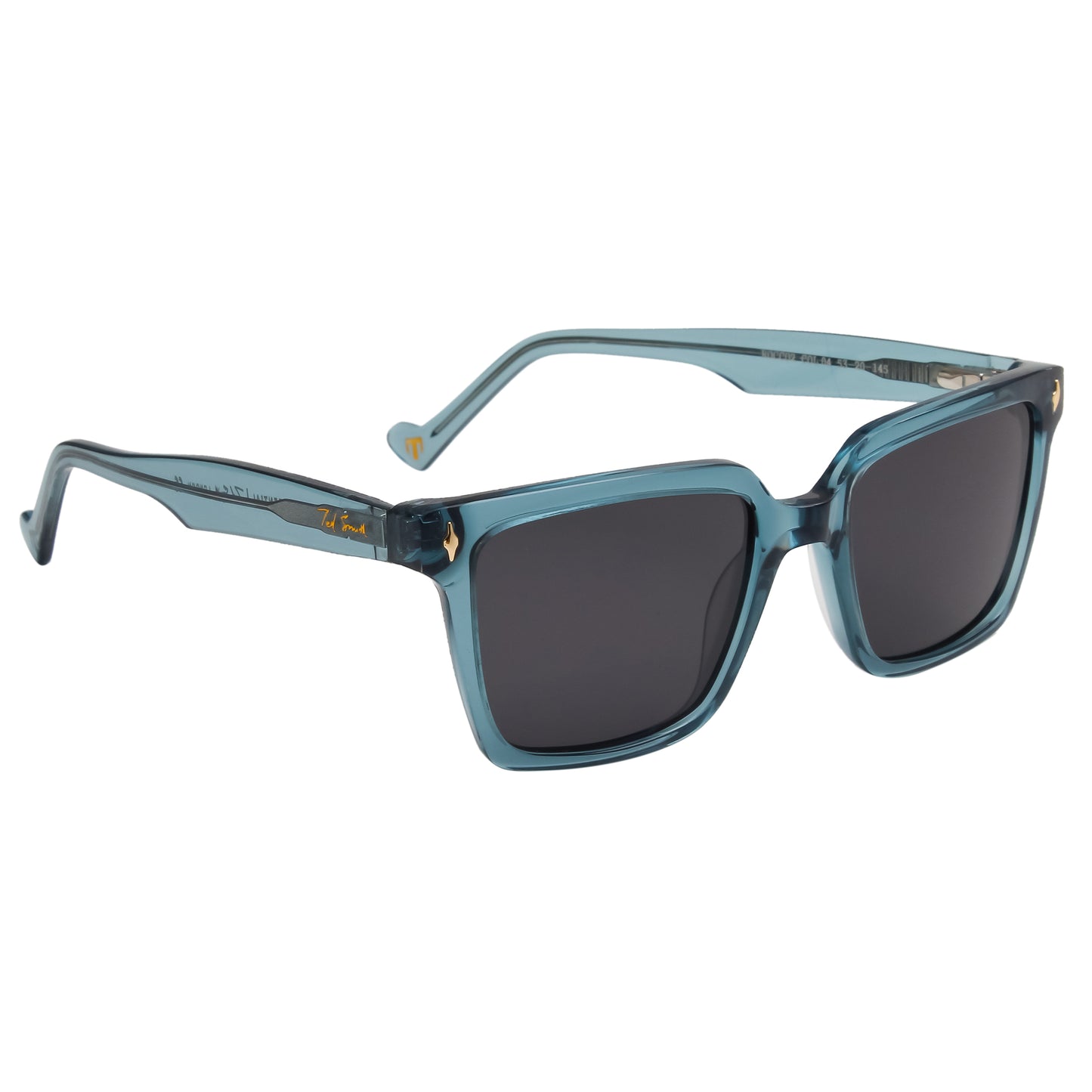 SUN-ROCCO2 UNISEX SQUARE ACETATE SUNGLASSES WITH POLARIZED LENS BY TED SMITH (IN 5 COLORS)