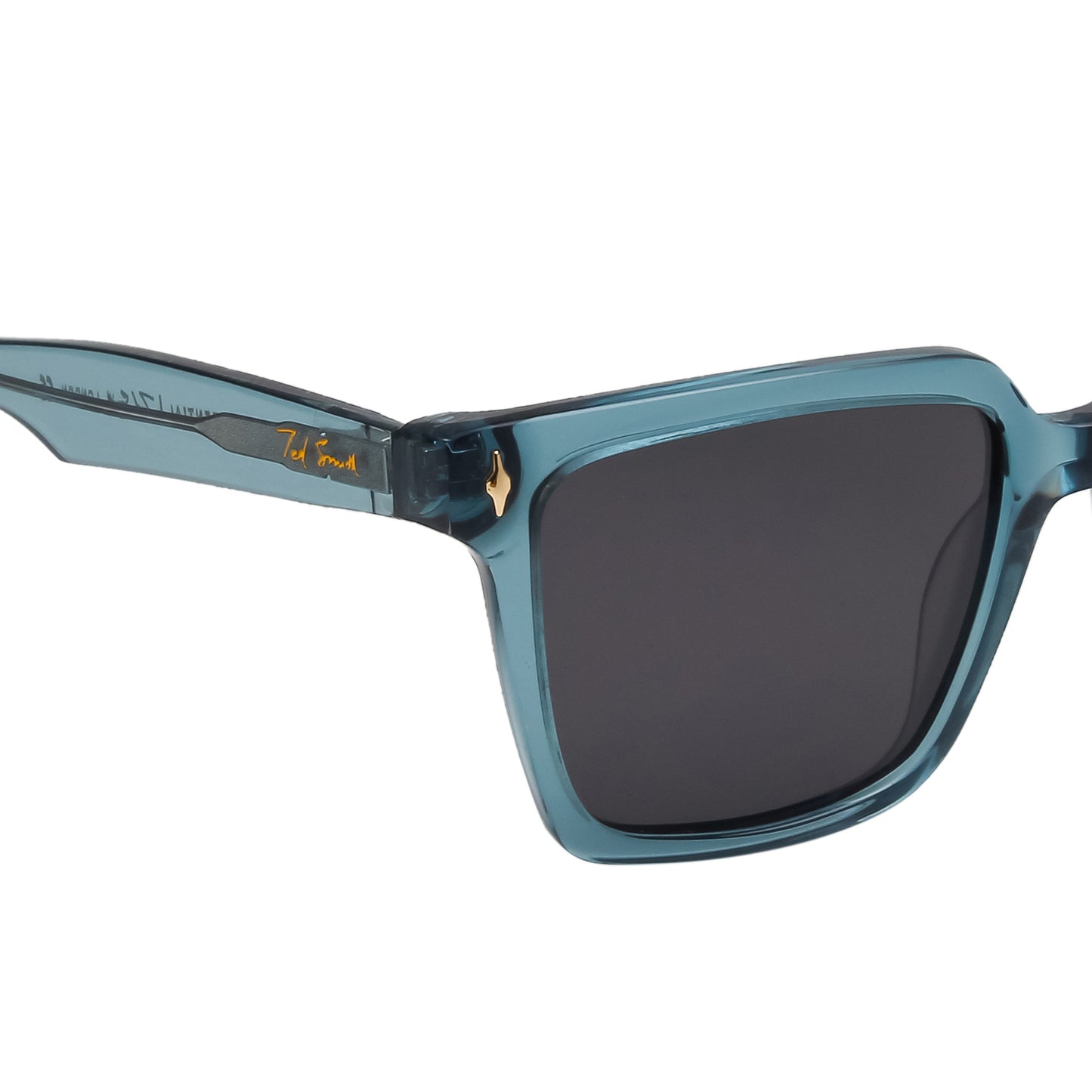 SUN-ROCCO2 UNISEX SQUARE ACETATE SUNGLASSES WITH POLARIZED LENS BY TED SMITH (IN 5 COLORS)