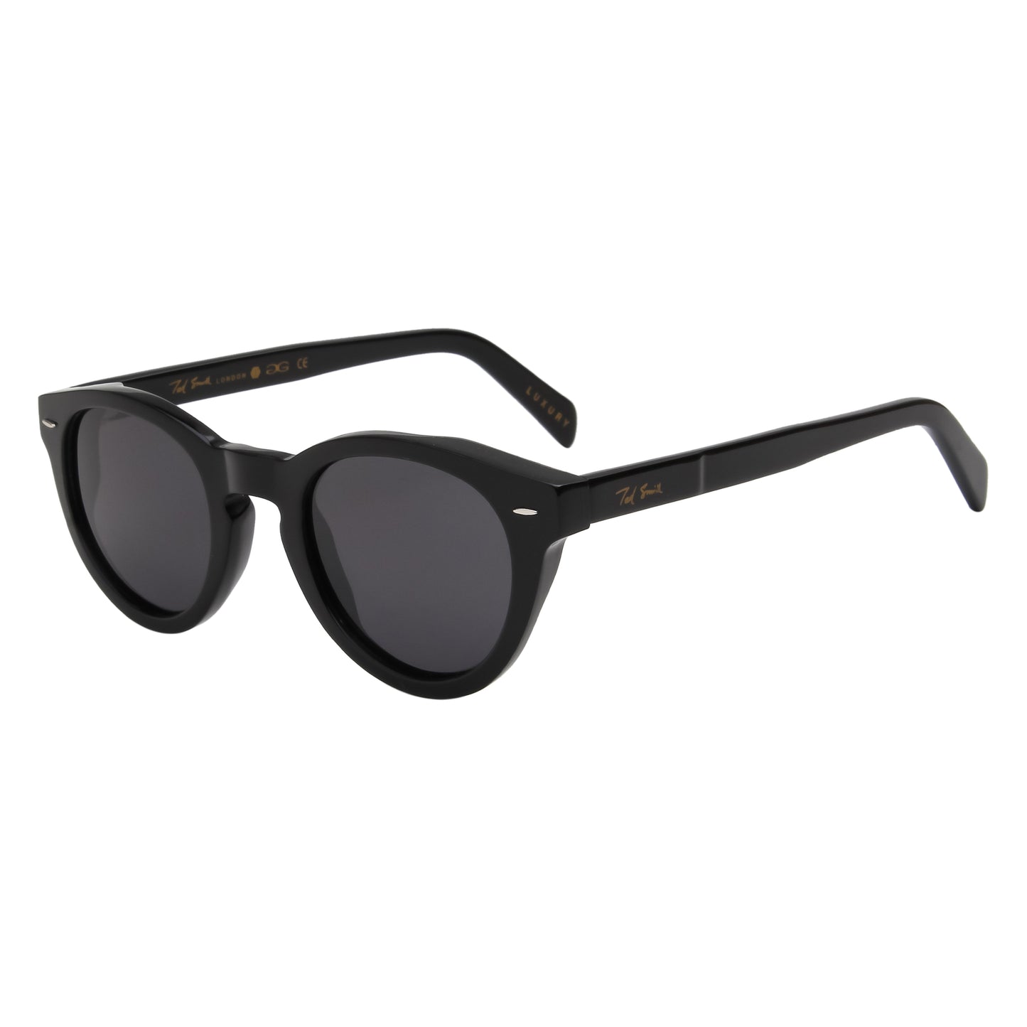 SUN-MONSKY 2.0 UNISEX ROUND ACETATE SUNGLASSES WITH POLARIZED LENS BY TED SMITH (IN 6 COLORS)