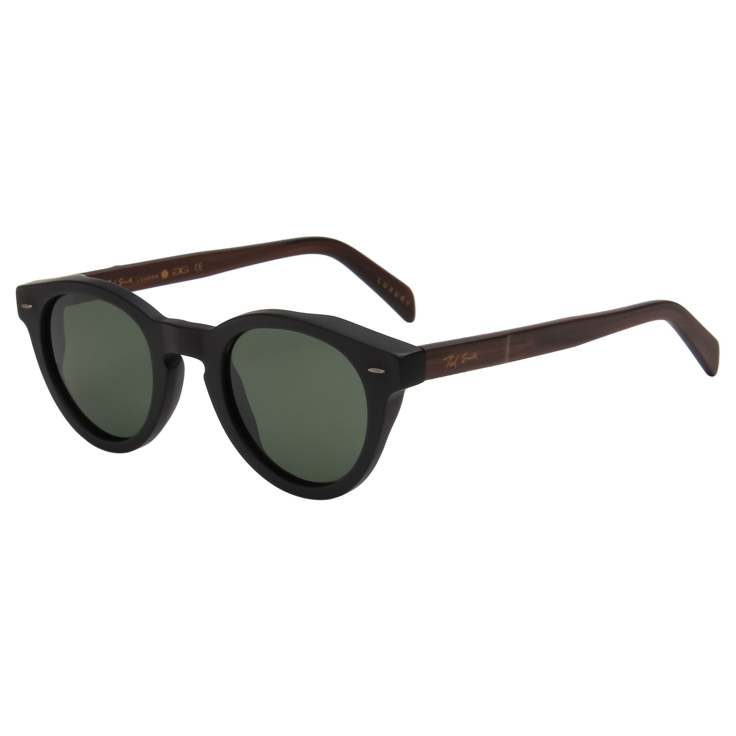 SUN-MONSKY 2.0 UNISEX ROUND ACETATE SUNGLASSES WITH POLARIZED LENS BY TED SMITH (IN 6 COLORS)