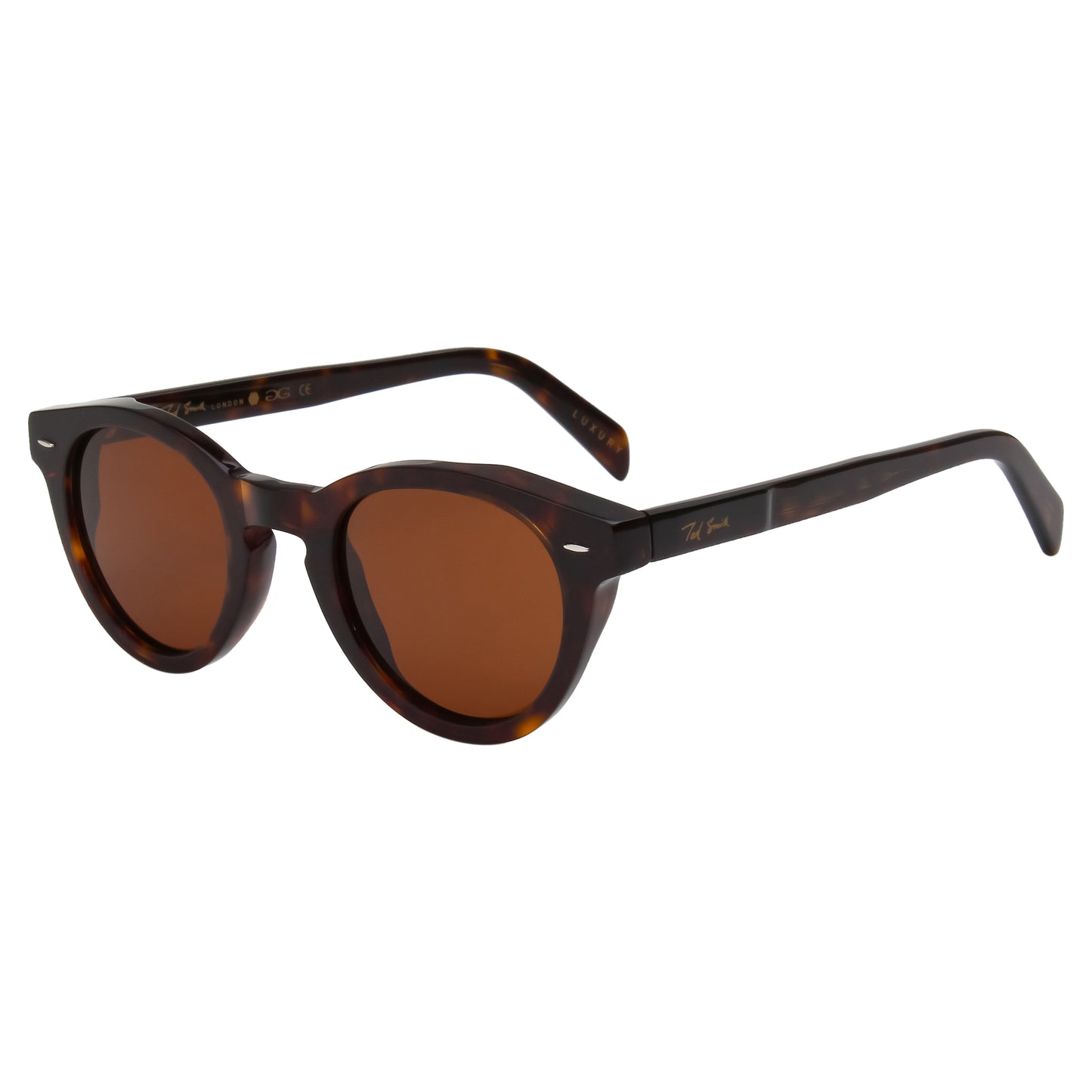 SUN-MONSKY 2.0 UNISEX ROUND ACETATE SUNGLASSES WITH POLARIZED LENS BY TED SMITH (IN 6 COLORS)