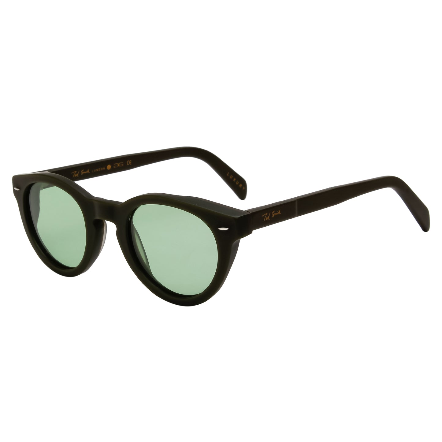 SUN-MONSKY 2.0 UNISEX ROUND ACETATE SUNGLASSES WITH POLARIZED LENS BY TED SMITH (IN 6 COLORS)