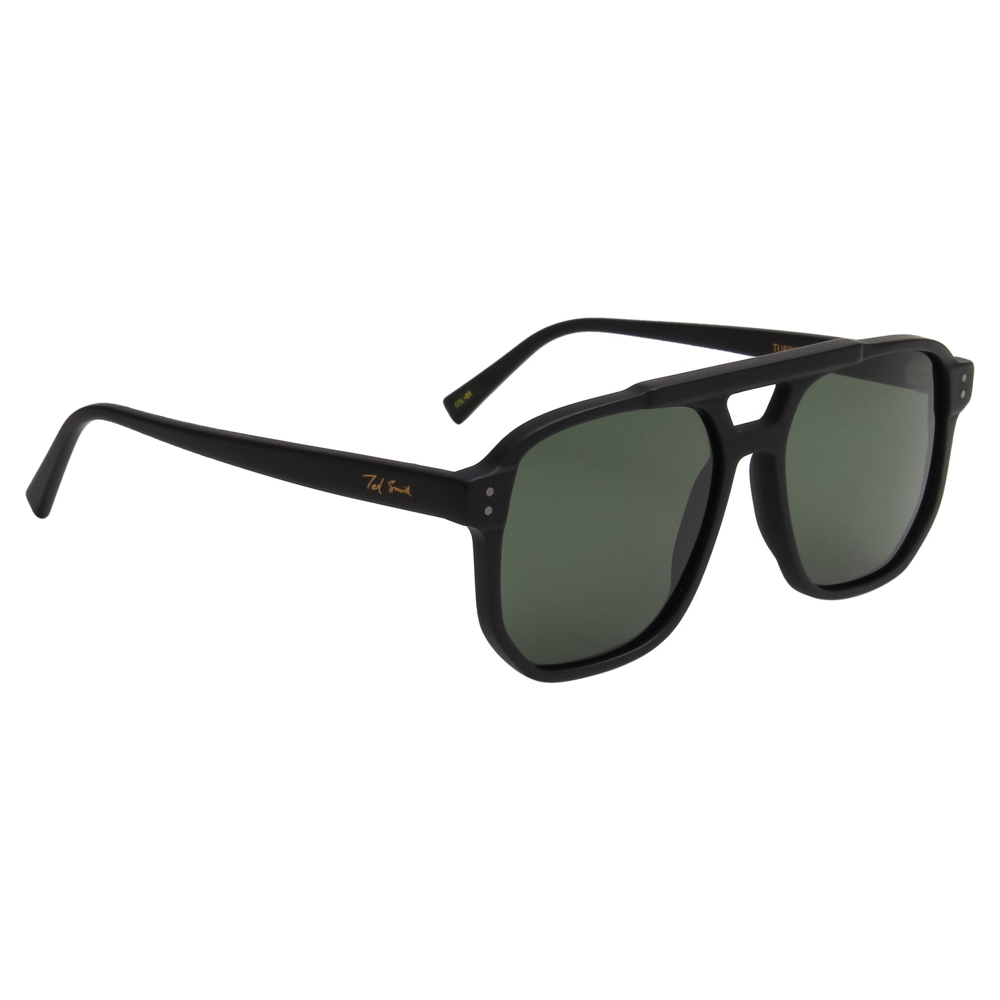 SUN-TURBINE 2.0 UNISEX AVIATOR ACETATE SUNGLASSES WITH POLARIZED LENS BY TED SMITH (IN 4 COLORS)