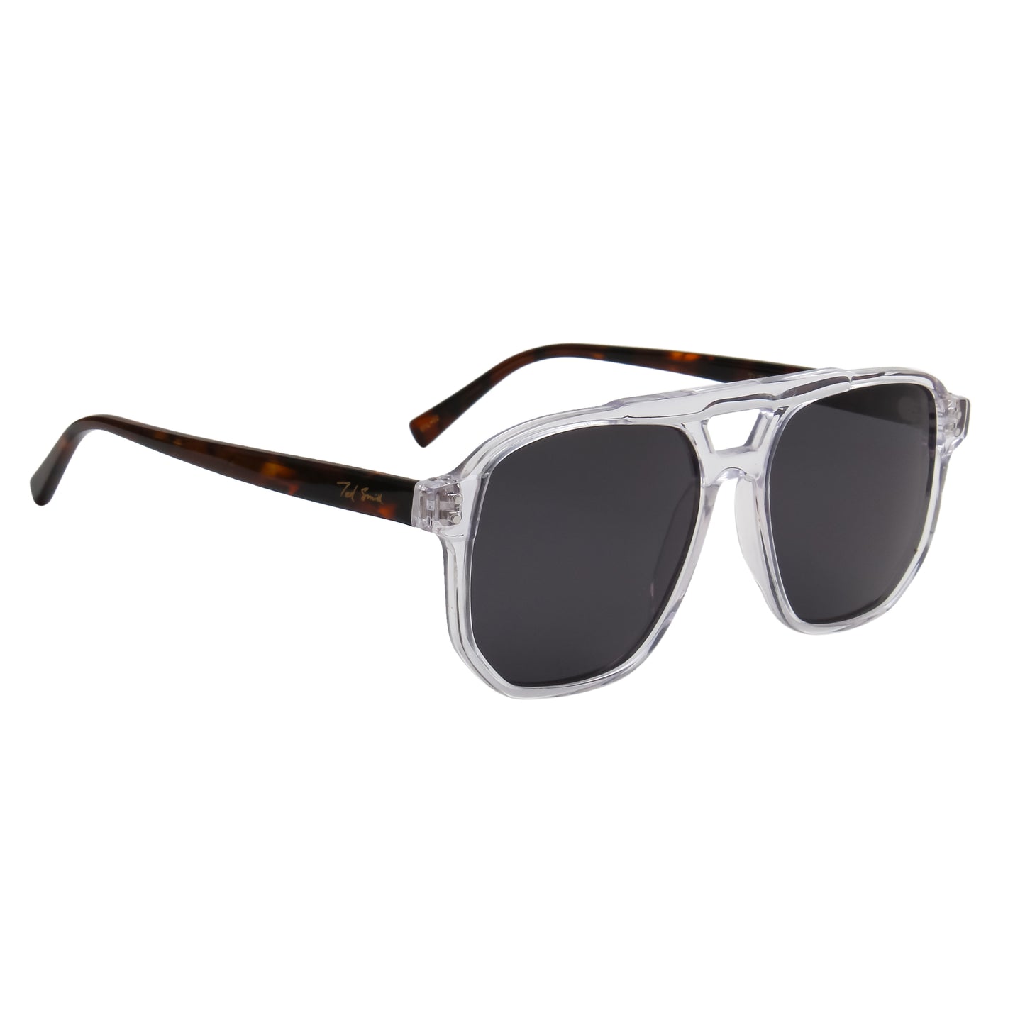 SUN-TURBINE 2.0 UNISEX AVIATOR ACETATE SUNGLASSES WITH POLARIZED LENS BY TED SMITH (IN 4 COLORS)