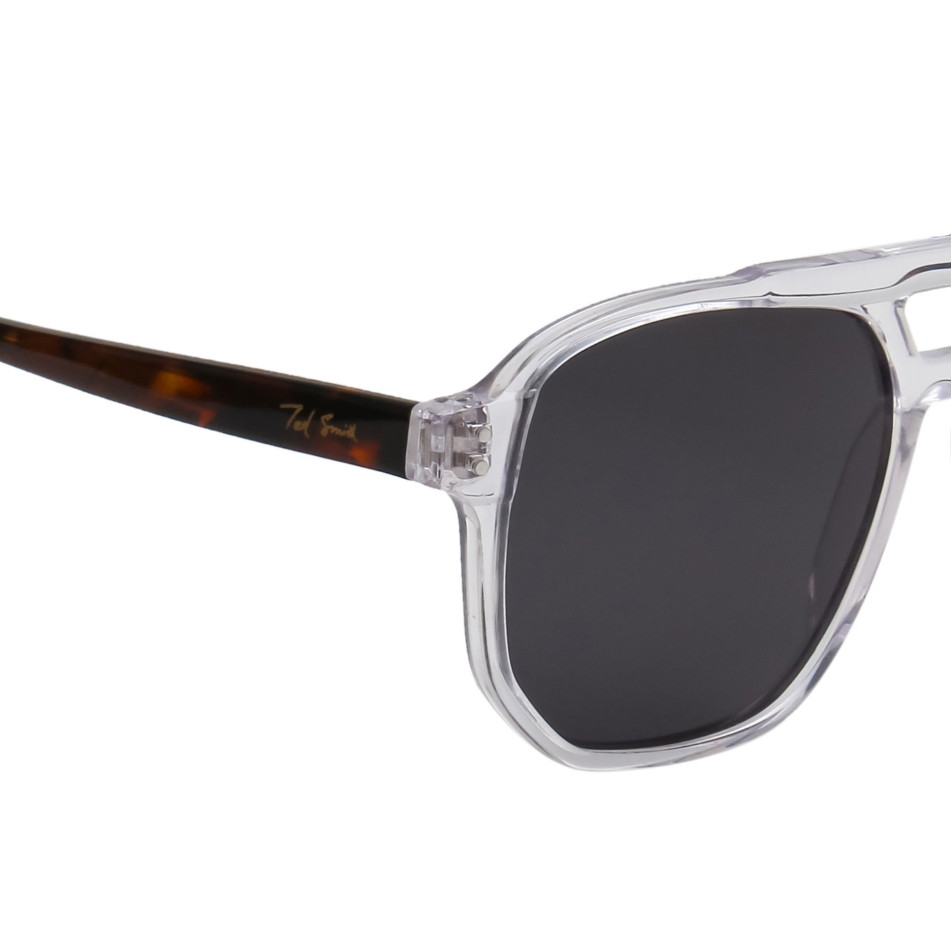 SUN-TURBINE 2.0 UNISEX AVIATOR ACETATE SUNGLASSES WITH POLARIZED LENS BY TED SMITH (IN 4 COLORS)