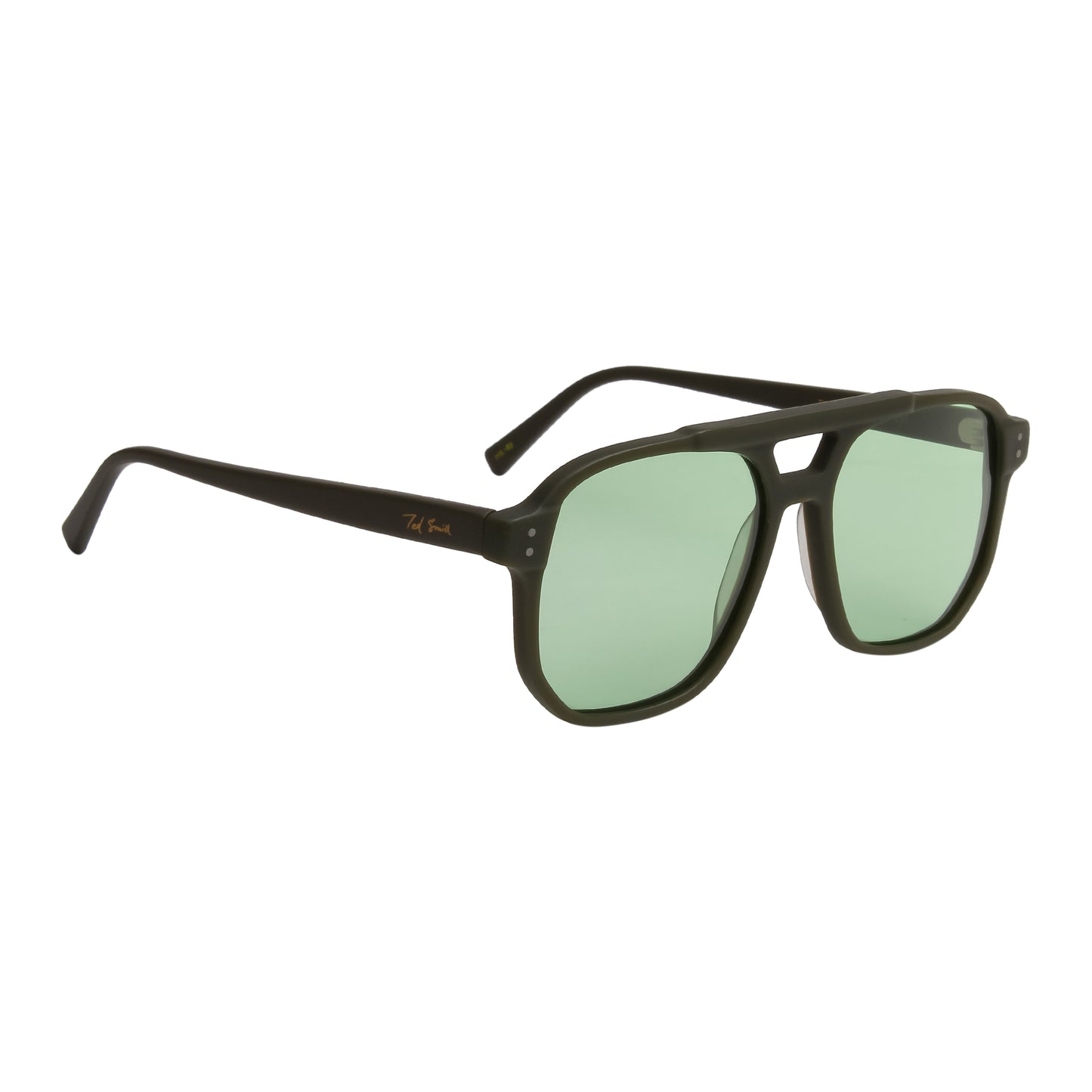 SUN-TURBINE 2.0 UNISEX AVIATOR ACETATE SUNGLASSES WITH POLARIZED LENS BY TED SMITH (IN 4 COLORS)
