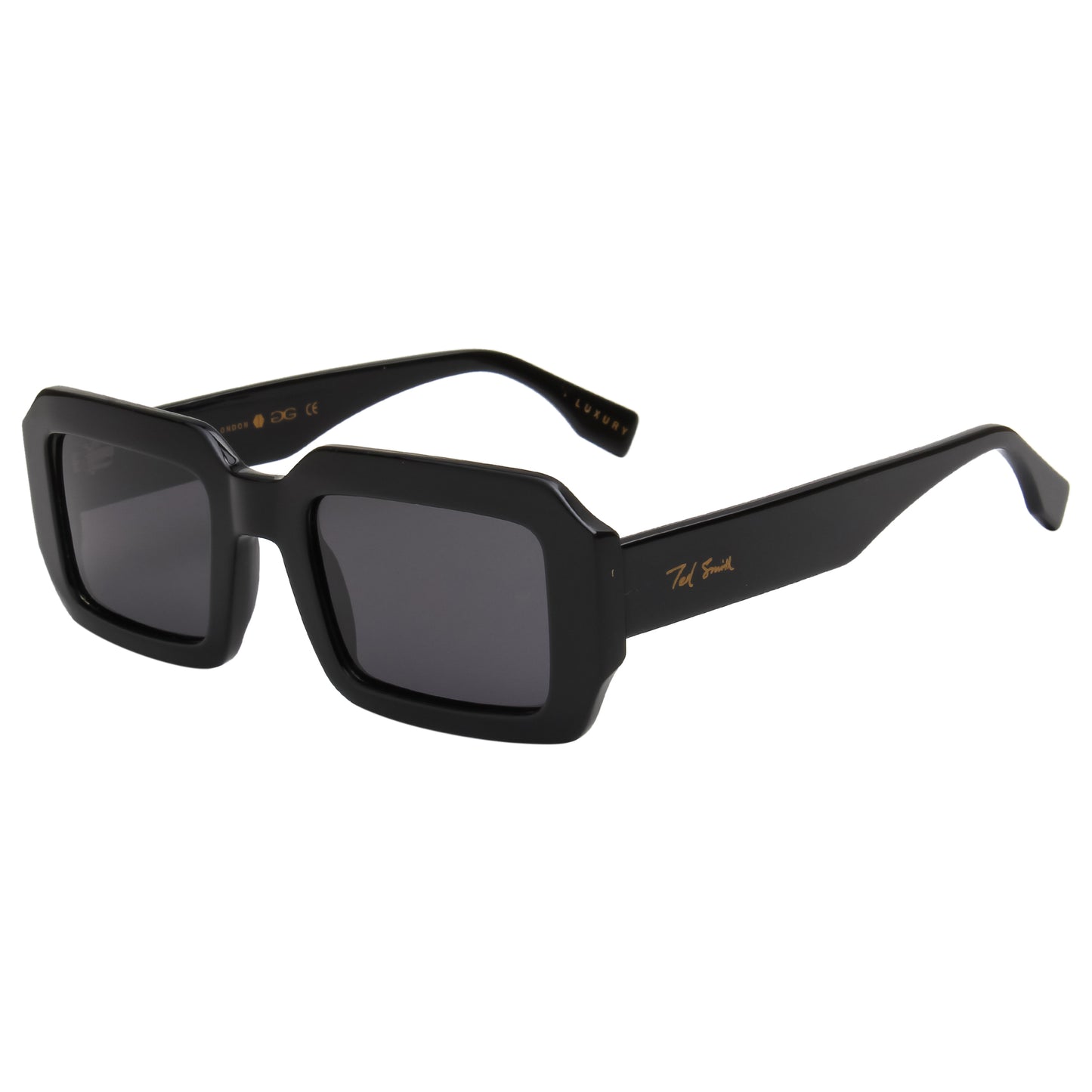 SUN-SHAFT 2.0 UNISEX SQUARE ACETATE SUNGLASSES WITH POLARIZED LENS BY TED SMITH (IN 6 COLORS)