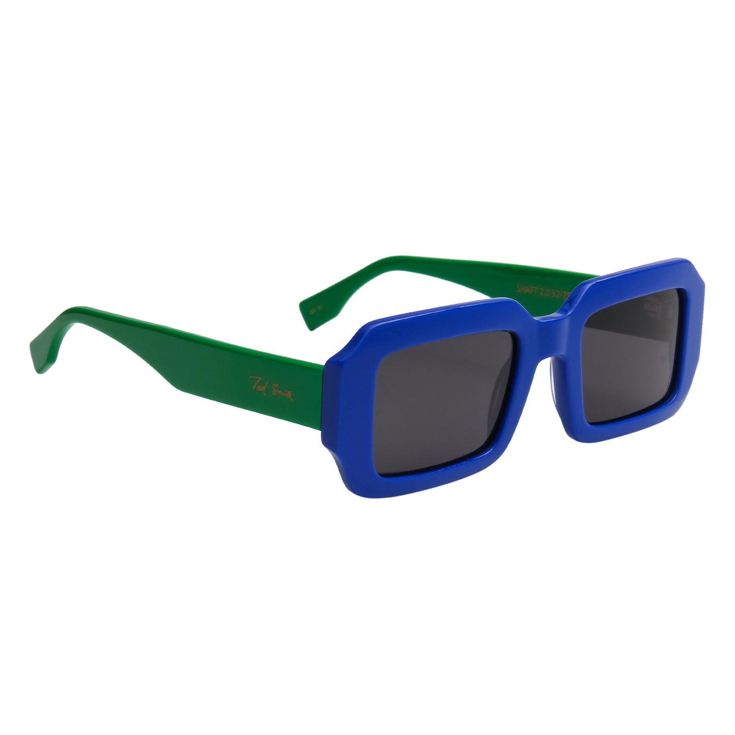 SUN-SHAFT 2.0 UNISEX SQUARE ACETATE SUNGLASSES WITH POLARIZED LENS BY TED SMITH (IN 6 COLORS)