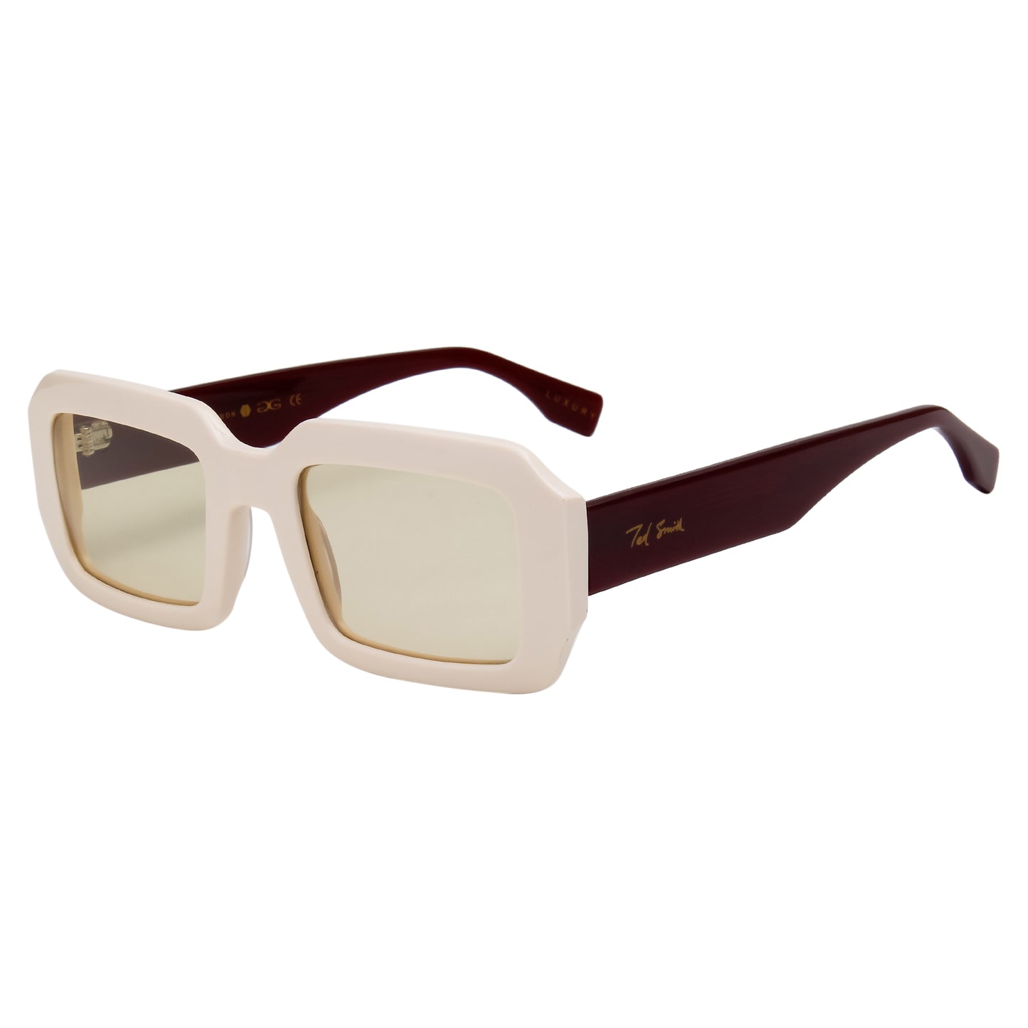 SUN-SHAFT 2.0 UNISEX SQUARE ACETATE SUNGLASSES WITH POLARIZED LENS BY TED SMITH (IN 6 COLORS)