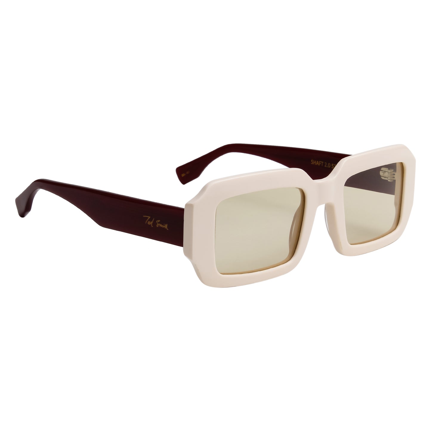 SUN-SHAFT 2.0 UNISEX SQUARE ACETATE SUNGLASSES WITH POLARIZED LENS BY TED SMITH (IN 6 COLORS)