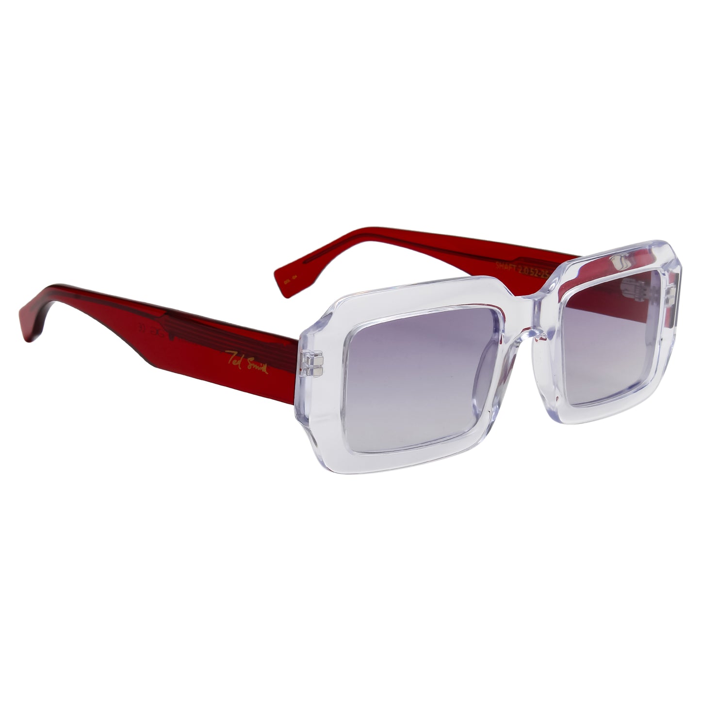 SUN-SHAFT 2.0 UNISEX SQUARE ACETATE SUNGLASSES WITH POLARIZED LENS BY TED SMITH (IN 6 COLORS)