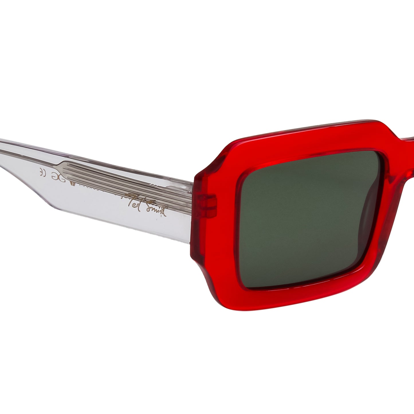 SUN-SHAFT 2.0 UNISEX SQUARE ACETATE SUNGLASSES WITH POLARIZED LENS BY TED SMITH (IN 6 COLORS)
