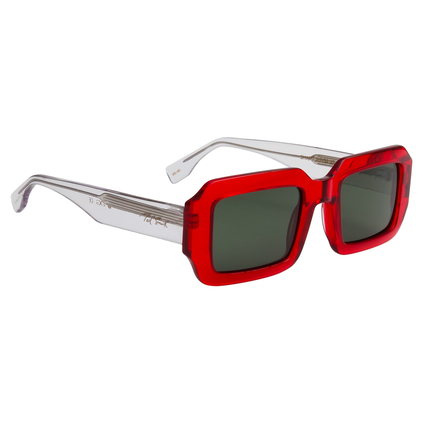 SUN-SHAFT 2.0 UNISEX SQUARE ACETATE SUNGLASSES WITH POLARIZED LENS BY TED SMITH (IN 6 COLORS)