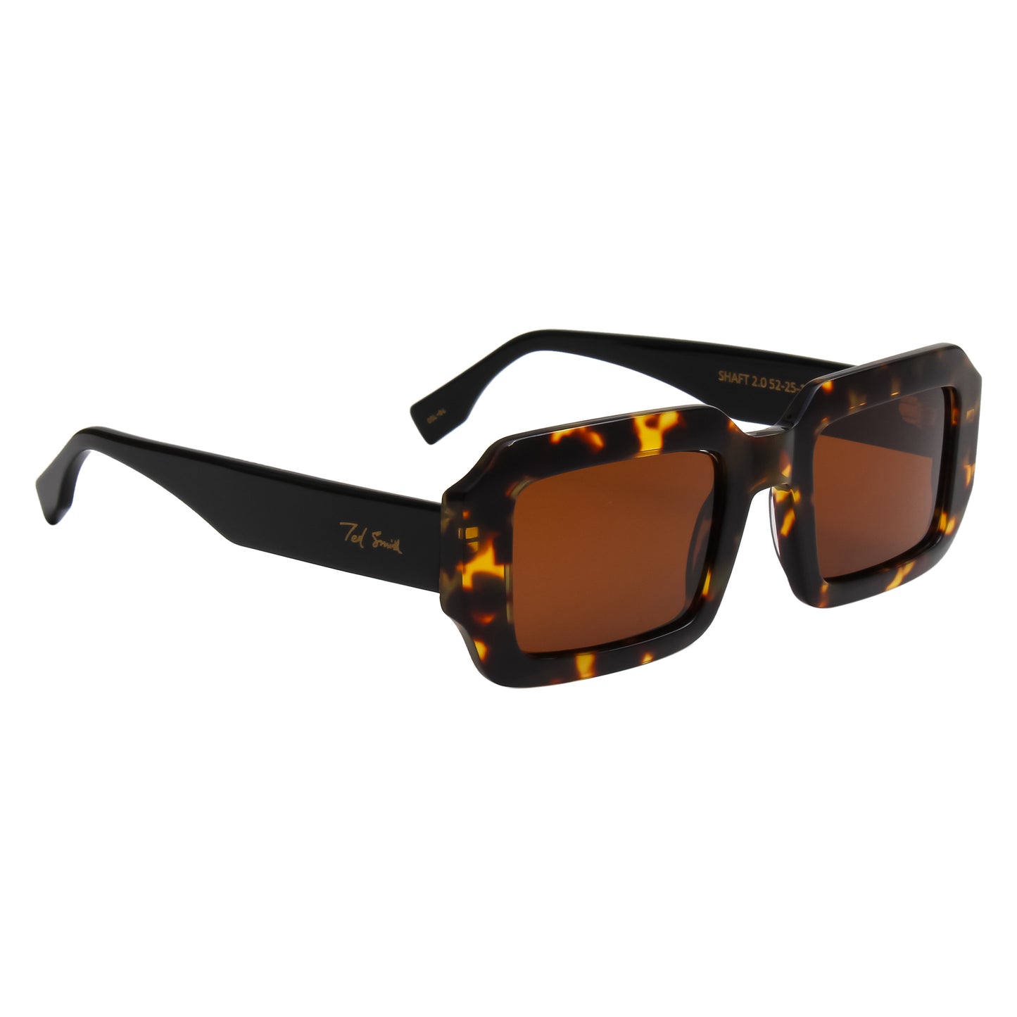 SUN-SHAFT 2.0 UNISEX SQUARE ACETATE SUNGLASSES WITH POLARIZED LENS BY TED SMITH (IN 6 COLORS)