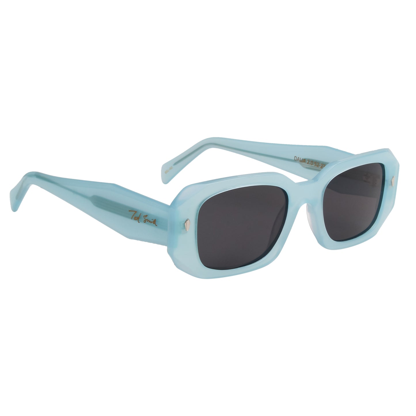 SUN-DALIA 2.0 UNISEX SQUARE ACETATE SUNGLASSES WITH POLARIZED LENS BY TED SMITH (IN 5 COLORS)