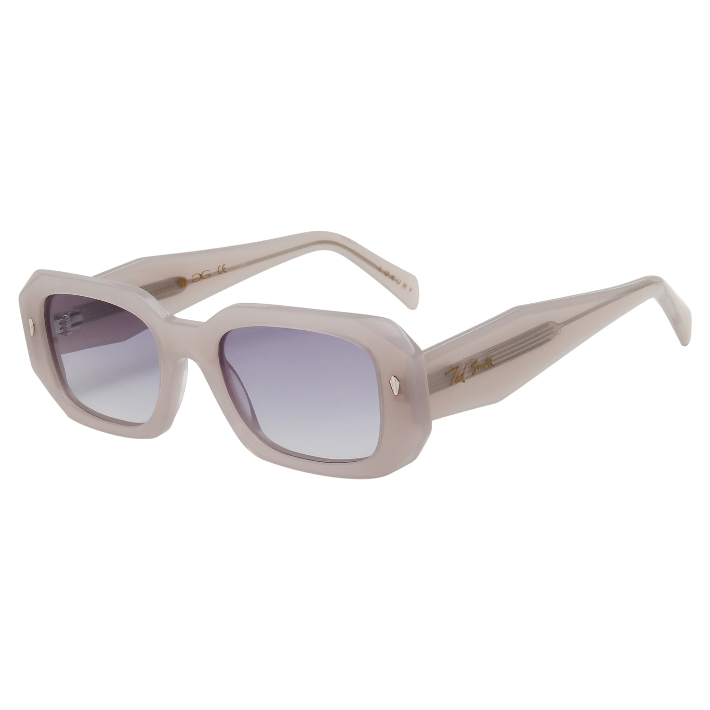 SUN-DALIA 2.0 UNISEX SQUARE ACETATE SUNGLASSES WITH POLARIZED LENS BY TED SMITH (IN 5 COLORS)