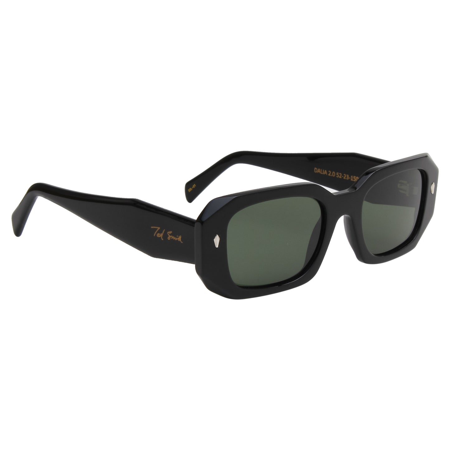 SUN-DALIA 2.0 UNISEX SQUARE ACETATE SUNGLASSES WITH POLARIZED LENS BY TED SMITH (IN 5 COLORS)