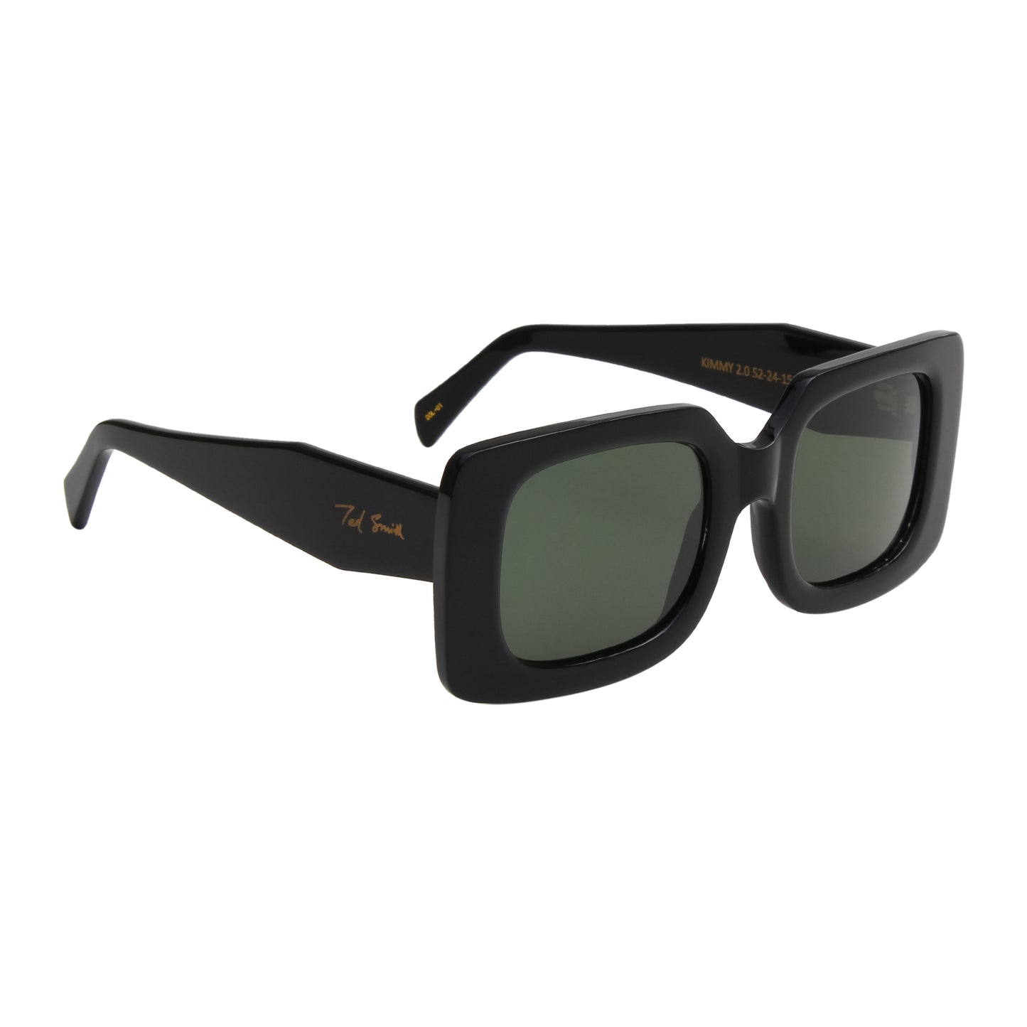 SUN-KIMMY 2.0 UNISEX SQUARE ACETATE SUNGLASSES WITH POLARIZED LENS BY TED SMITH (IN 6 COLORS)