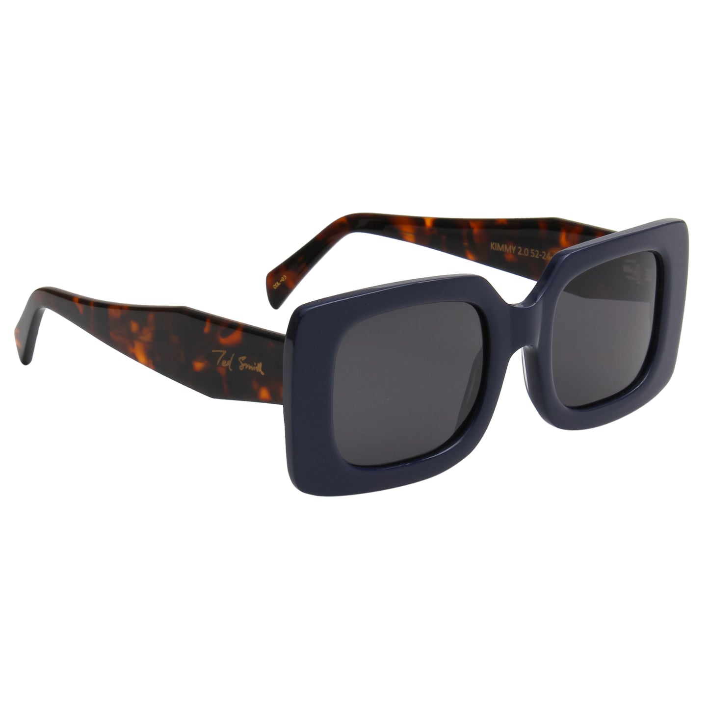 SUN-KIMMY 2.0 UNISEX SQUARE ACETATE SUNGLASSES WITH POLARIZED LENS BY TED SMITH (IN 6 COLORS)
