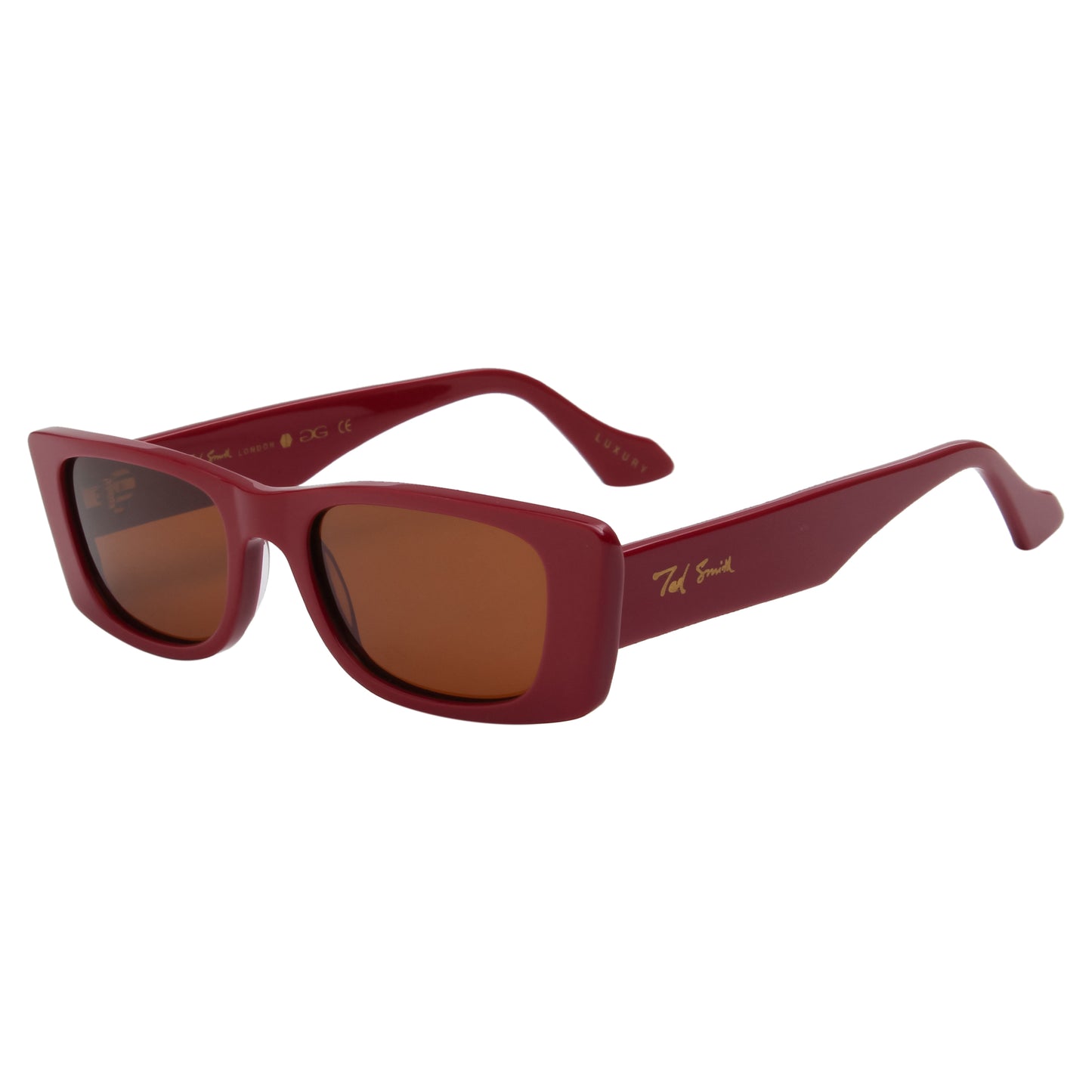 SUN-CHOCOEYE 2.0 UNISEX RECTANGLE ACETATE SUNGLASSES WITH POLARIZED LENS BY TED SMITH (IN 6 COLORS)