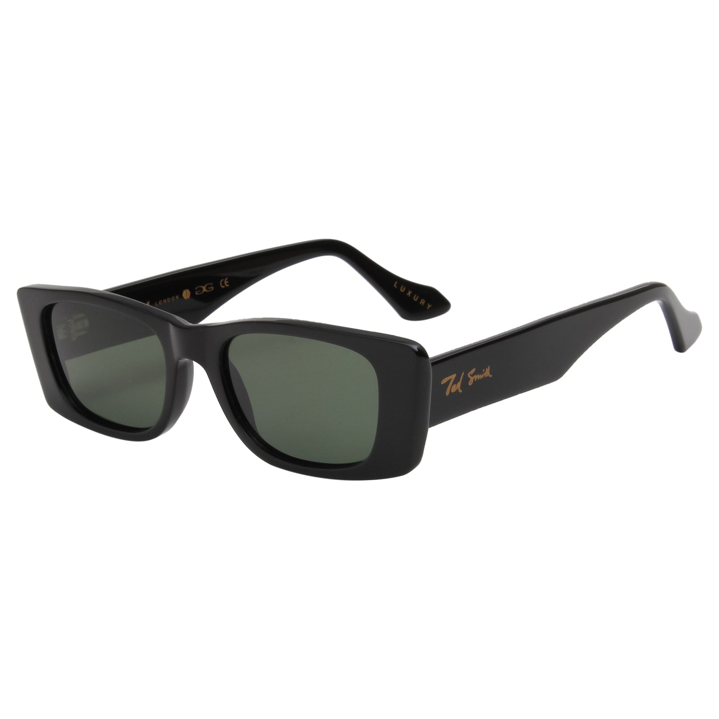 SUN-CHOCOEYE 2.0 UNISEX RECTANGLE ACETATE SUNGLASSES WITH POLARIZED LENS BY TED SMITH (IN 6 COLORS)