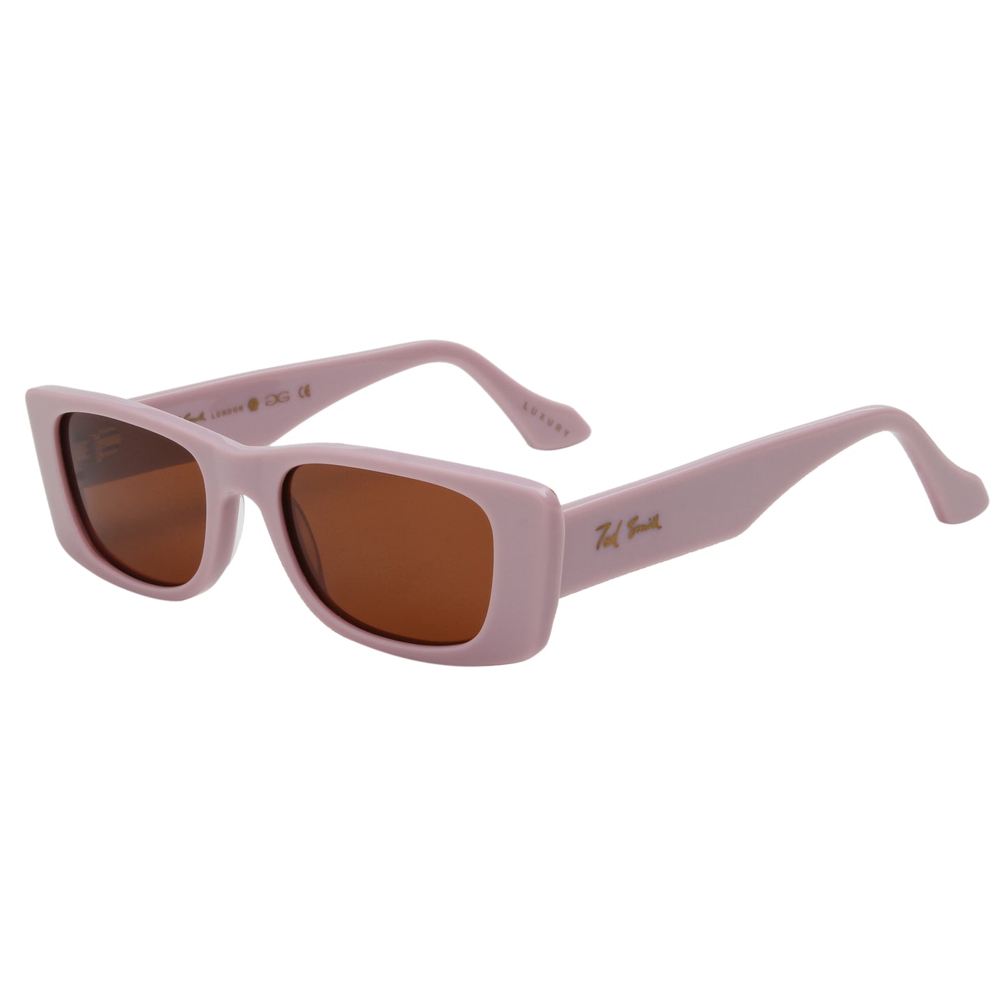 SUN-CHOCOEYE 2.0 UNISEX RECTANGLE ACETATE SUNGLASSES WITH POLARIZED LENS BY TED SMITH (IN 6 COLORS)