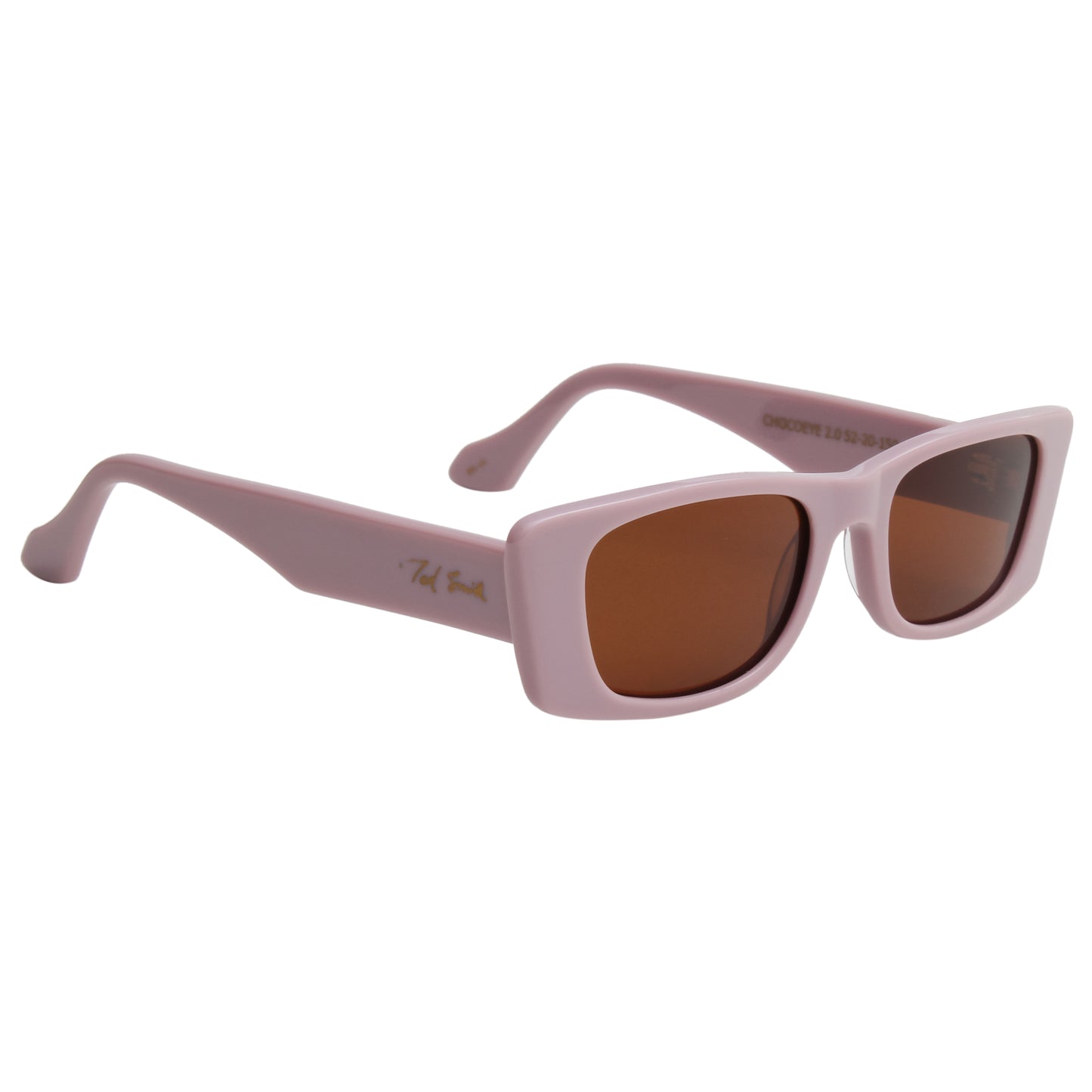 SUN-CHOCOEYE 2.0 UNISEX RECTANGLE ACETATE SUNGLASSES WITH POLARIZED LENS BY TED SMITH (IN 6 COLORS)