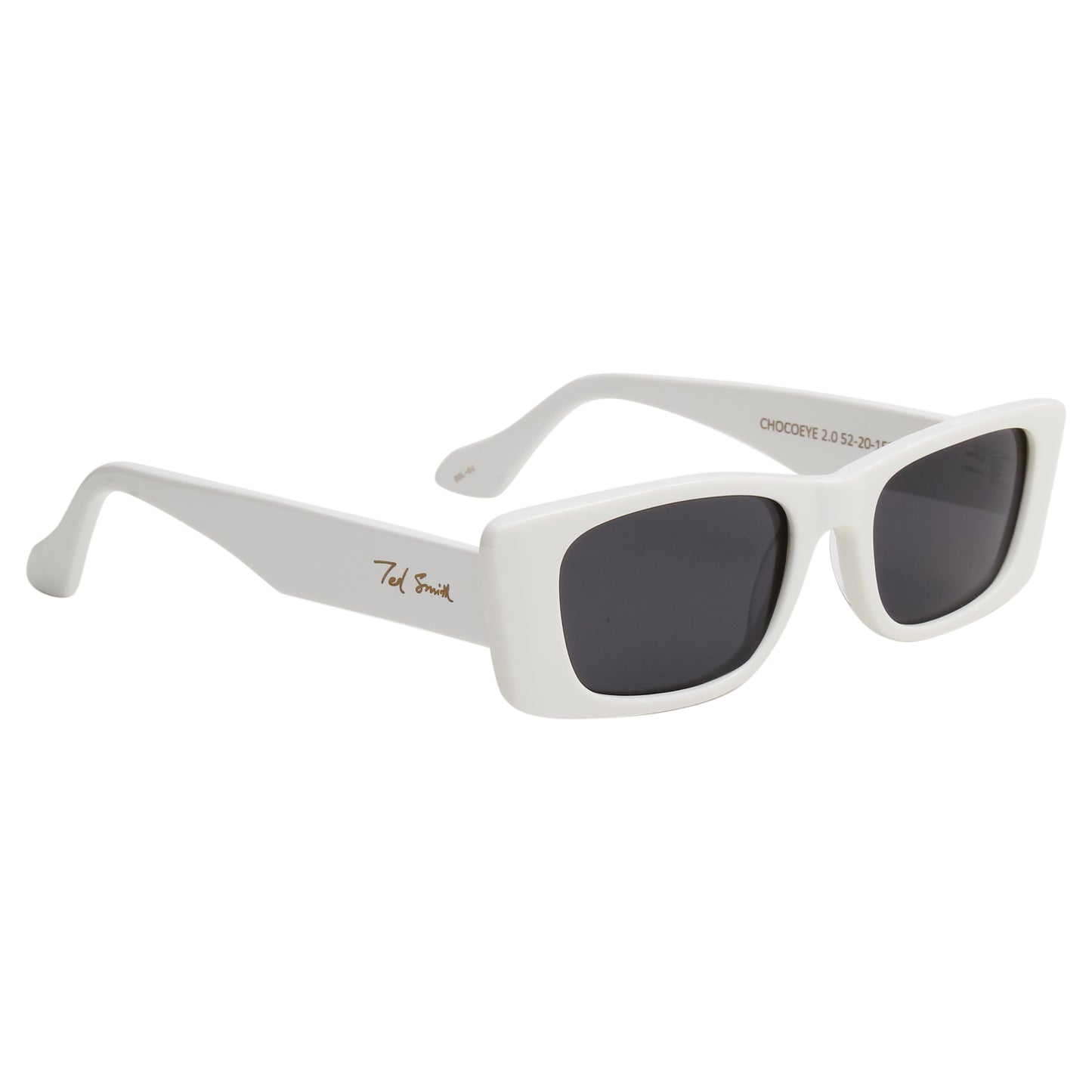 SUN-CHOCOEYE 2.0 UNISEX RECTANGLE ACETATE SUNGLASSES WITH POLARIZED LENS BY TED SMITH (IN 6 COLORS)