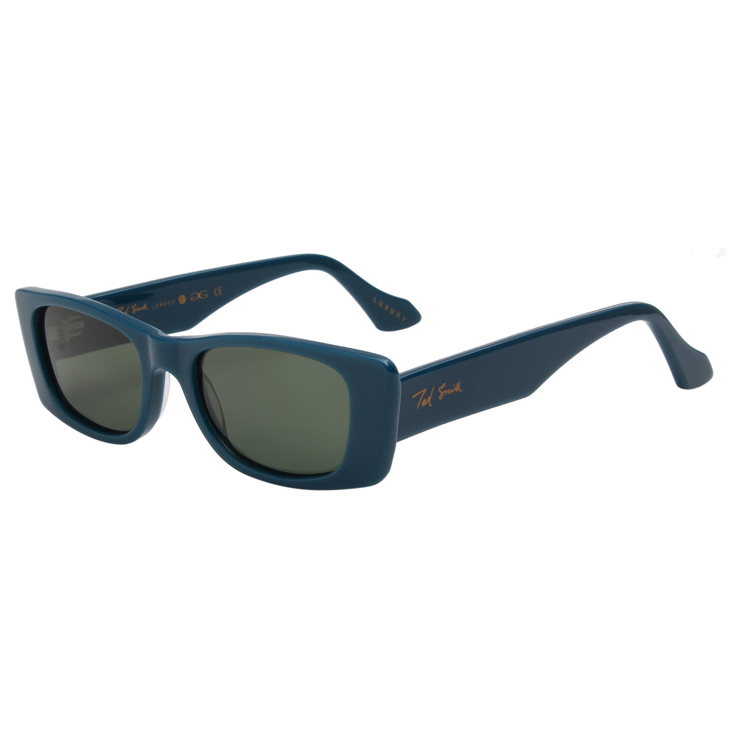 SUN-CHOCOEYE 2.0 UNISEX RECTANGLE ACETATE SUNGLASSES WITH POLARIZED LENS BY TED SMITH (IN 6 COLORS)