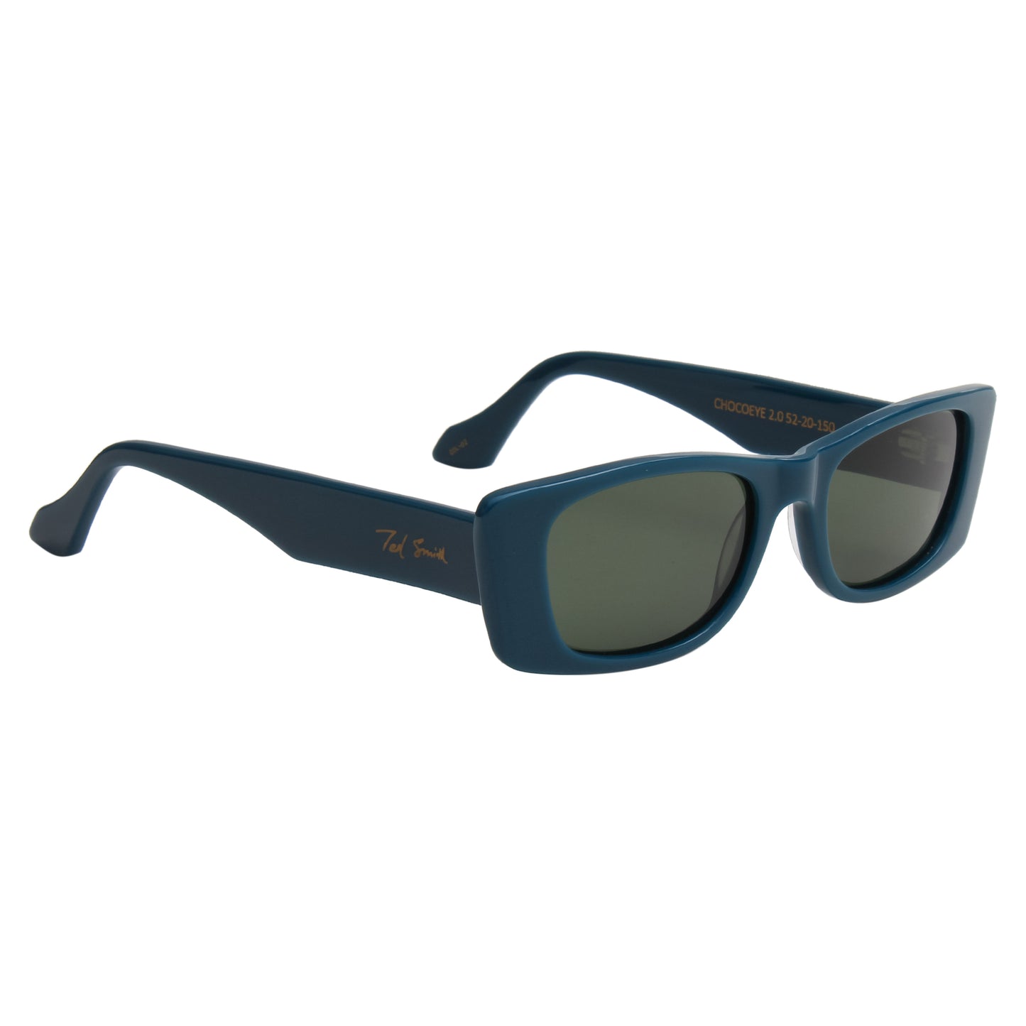 SUN-CHOCOEYE 2.0 UNISEX RECTANGLE ACETATE SUNGLASSES WITH POLARIZED LENS BY TED SMITH (IN 6 COLORS)