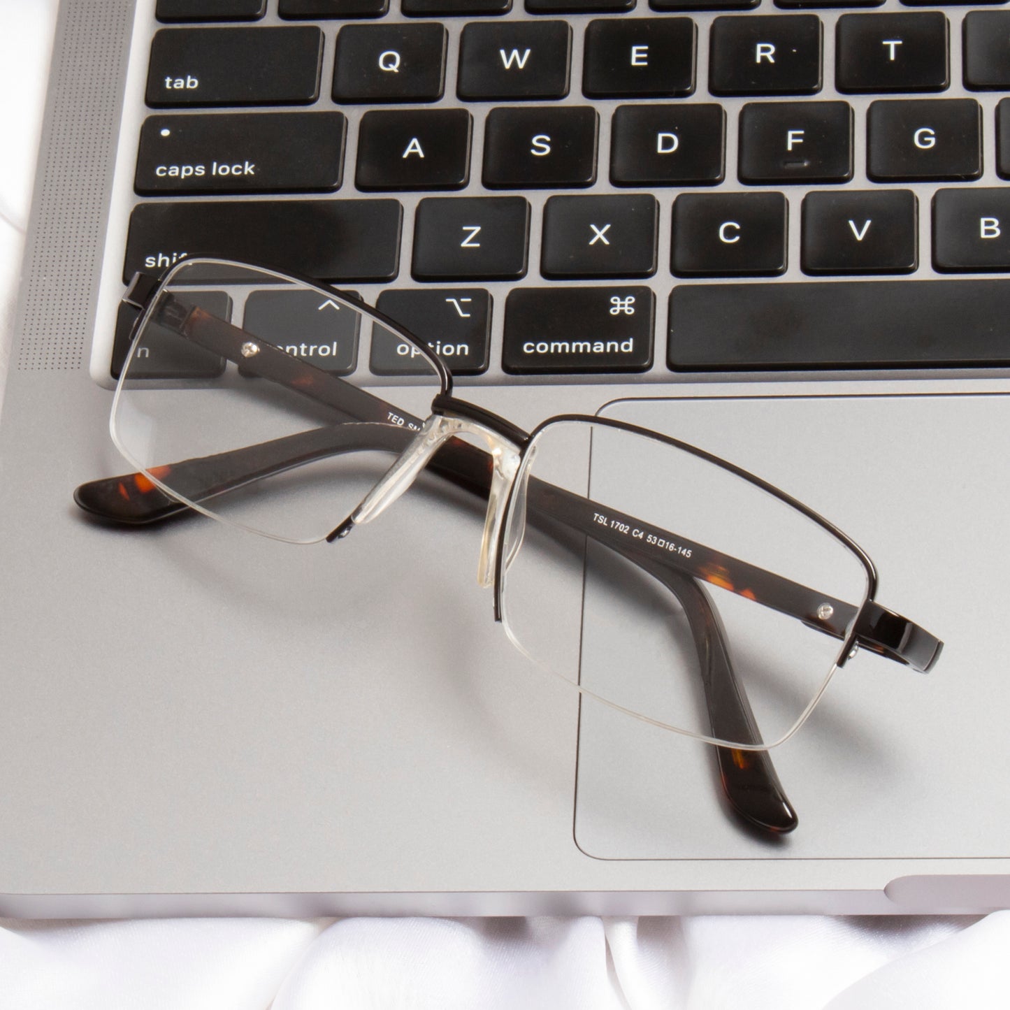 CHRIS1 UNISEX TITANIUM RECTANGLE FRAMES (IN 4 COLORS)