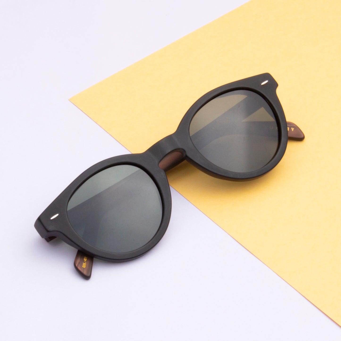SUN-MONSKY 2.0 UNISEX ROUND ACETATE SUNGLASSES WITH POLARIZED LENS BY TED SMITH (IN 6 COLORS)