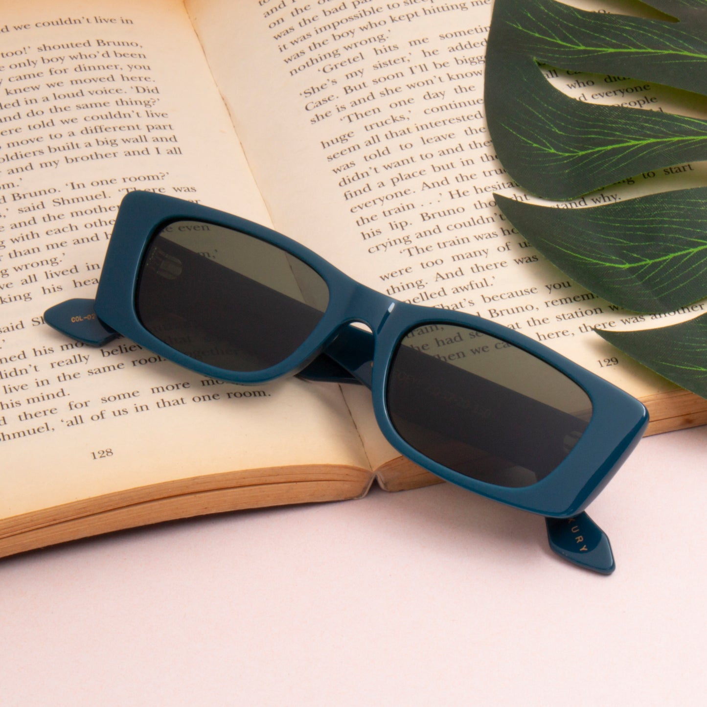 SUN-CHOCOEYE 2.0 UNISEX RECTANGLE ACETATE SUNGLASSES WITH POLARIZED LENS BY TED SMITH (IN 6 COLORS)