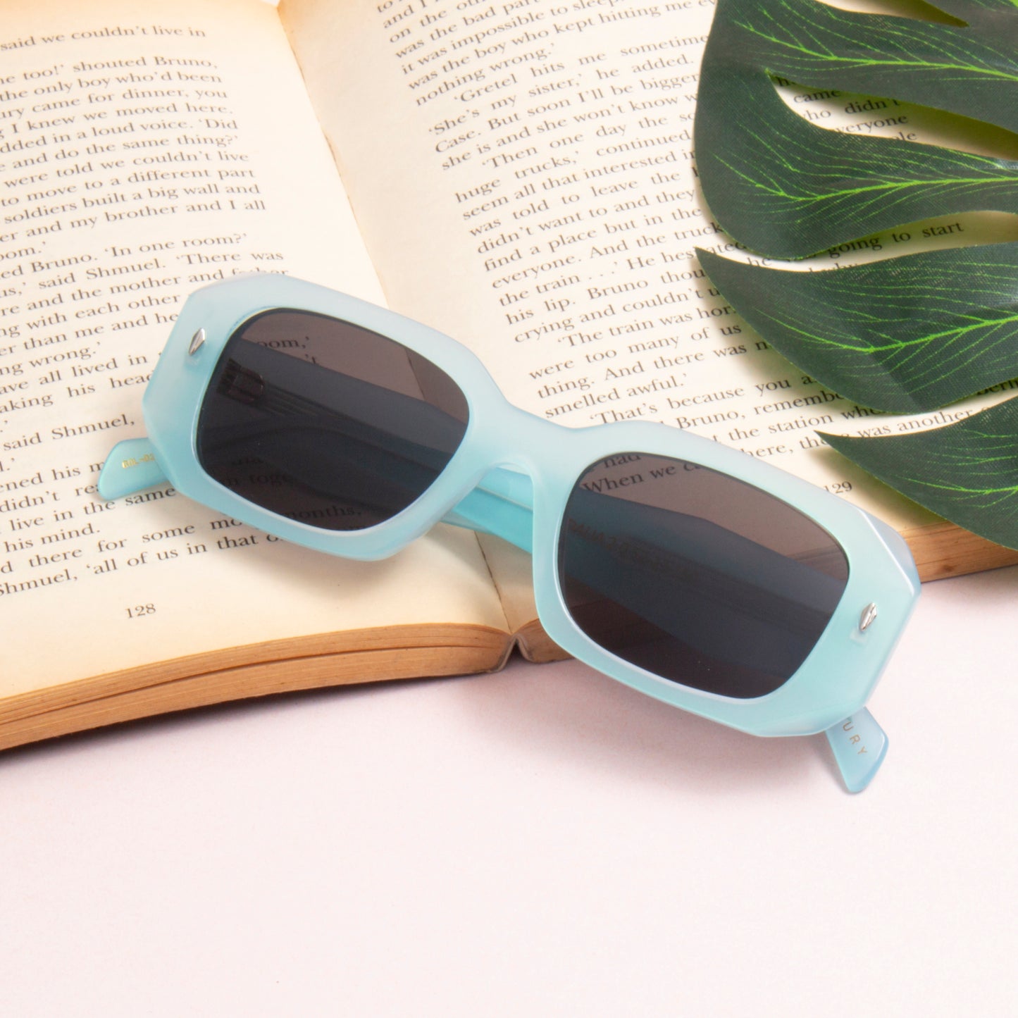 SUN-DALIA 2.0 UNISEX SQUARE ACETATE SUNGLASSES WITH POLARIZED LENS BY TED SMITH (IN 5 COLORS)