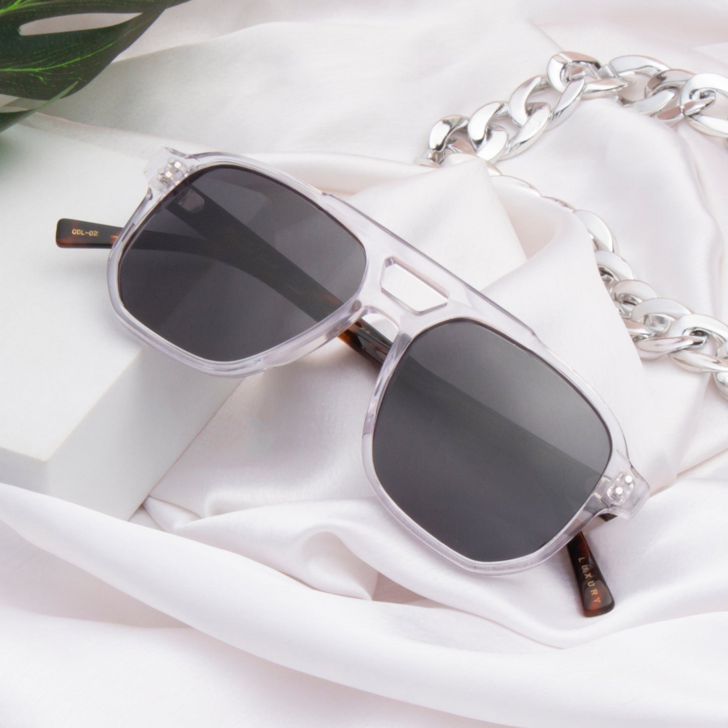 SUN-TURBINE 2.0 UNISEX AVIATOR ACETATE SUNGLASSES WITH POLARIZED LENS BY TED SMITH (IN 4 COLORS)