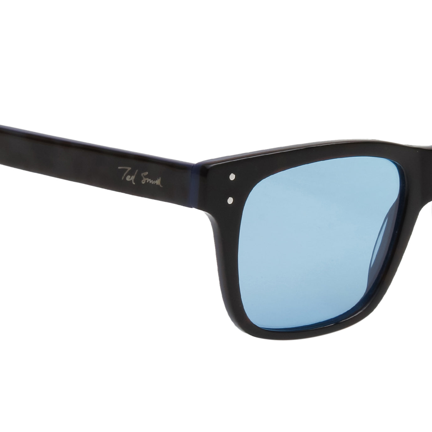 SUN-HESTON UNISEX SQUARE ACETATE SUNGLASSES WITH POLARIZED LENS BY TED SMITH (IN 5 COLORS)