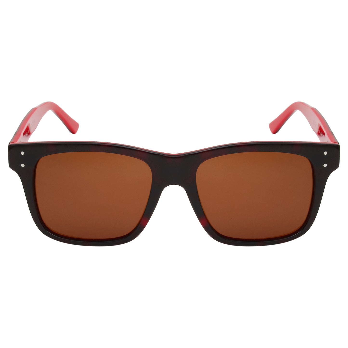 SUN-HESTON UNISEX SQUARE ACETATE SUNGLASSES WITH POLARIZED LENS BY TED SMITH (IN 5 COLORS)