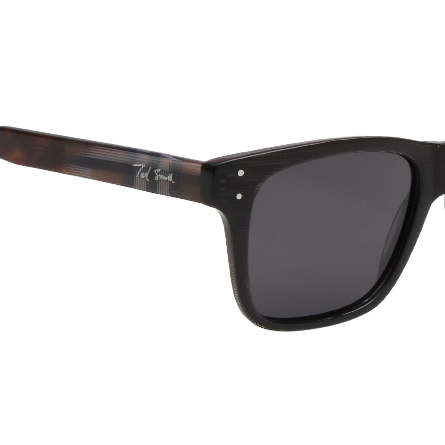 SUN-HESTON UNISEX SQUARE ACETATE SUNGLASSES WITH POLARIZED LENS BY TED SMITH (IN 5 COLORS)
