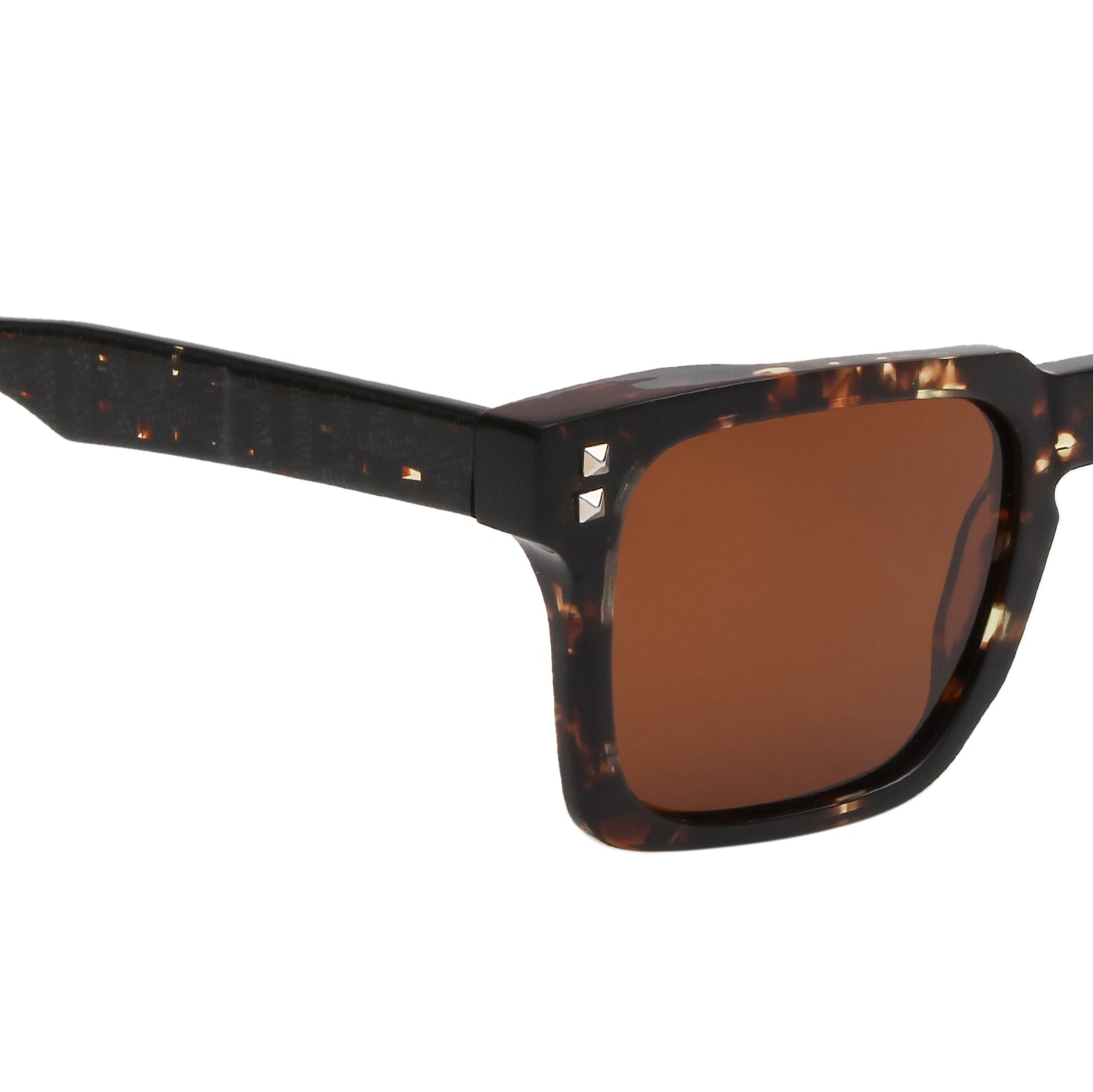 SUN-ALICE UNISEX SQUARE ACETATE SUNGLASSES WITH POLARIZED LENS BY TED SMITH (IN 4 COLORS)