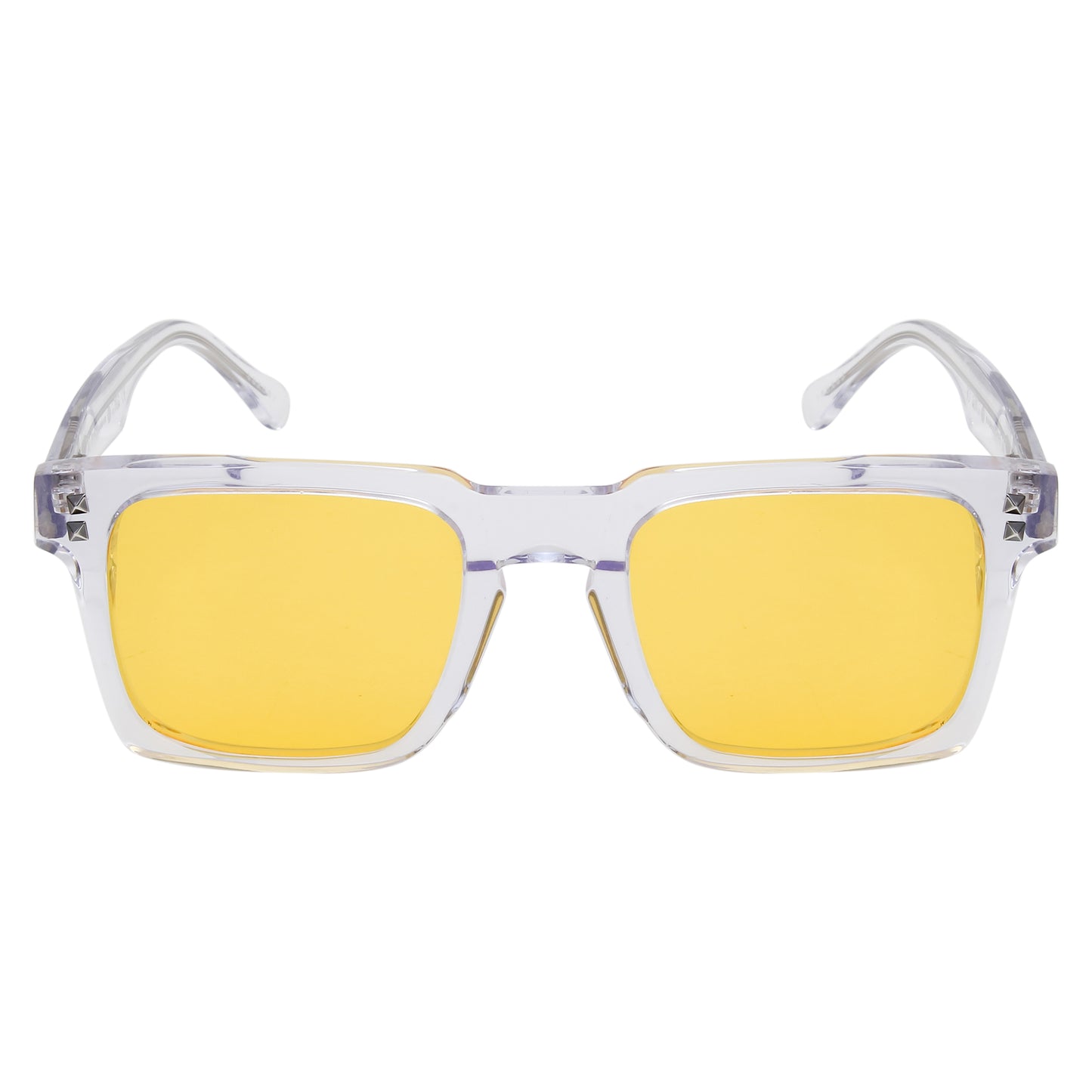SUN-ALICE UNISEX SQUARE ACETATE SUNGLASSES WITH POLARIZED LENS BY TED SMITH (IN 4 COLORS)