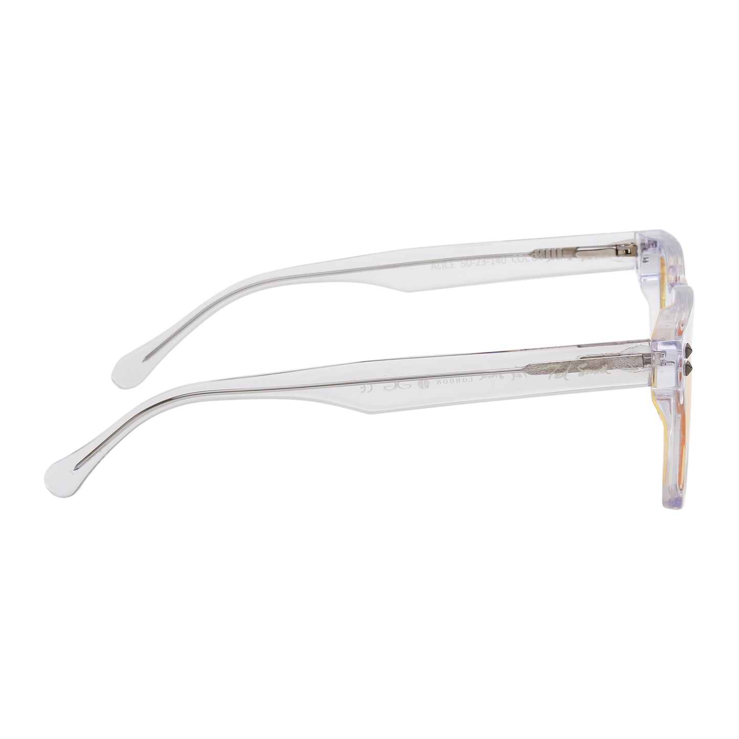 SUN-ALICE UNISEX SQUARE ACETATE SUNGLASSES WITH POLARIZED LENS BY TED SMITH (IN 4 COLORS)