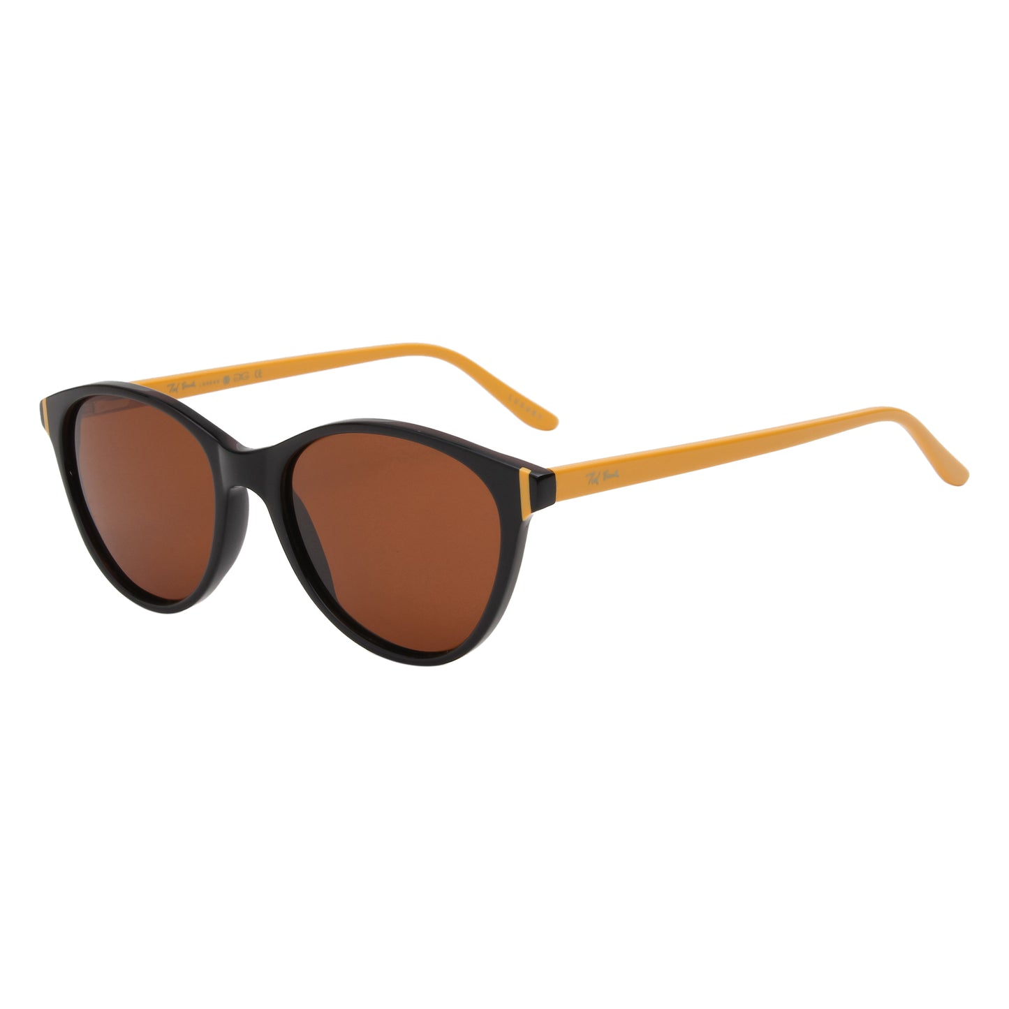 SUN-SCARLET WOMEN CAT EYE ACETATE SUNGLASSES WITH POLARIZED LENS BY TED SMITH (IN 6 COLORS)